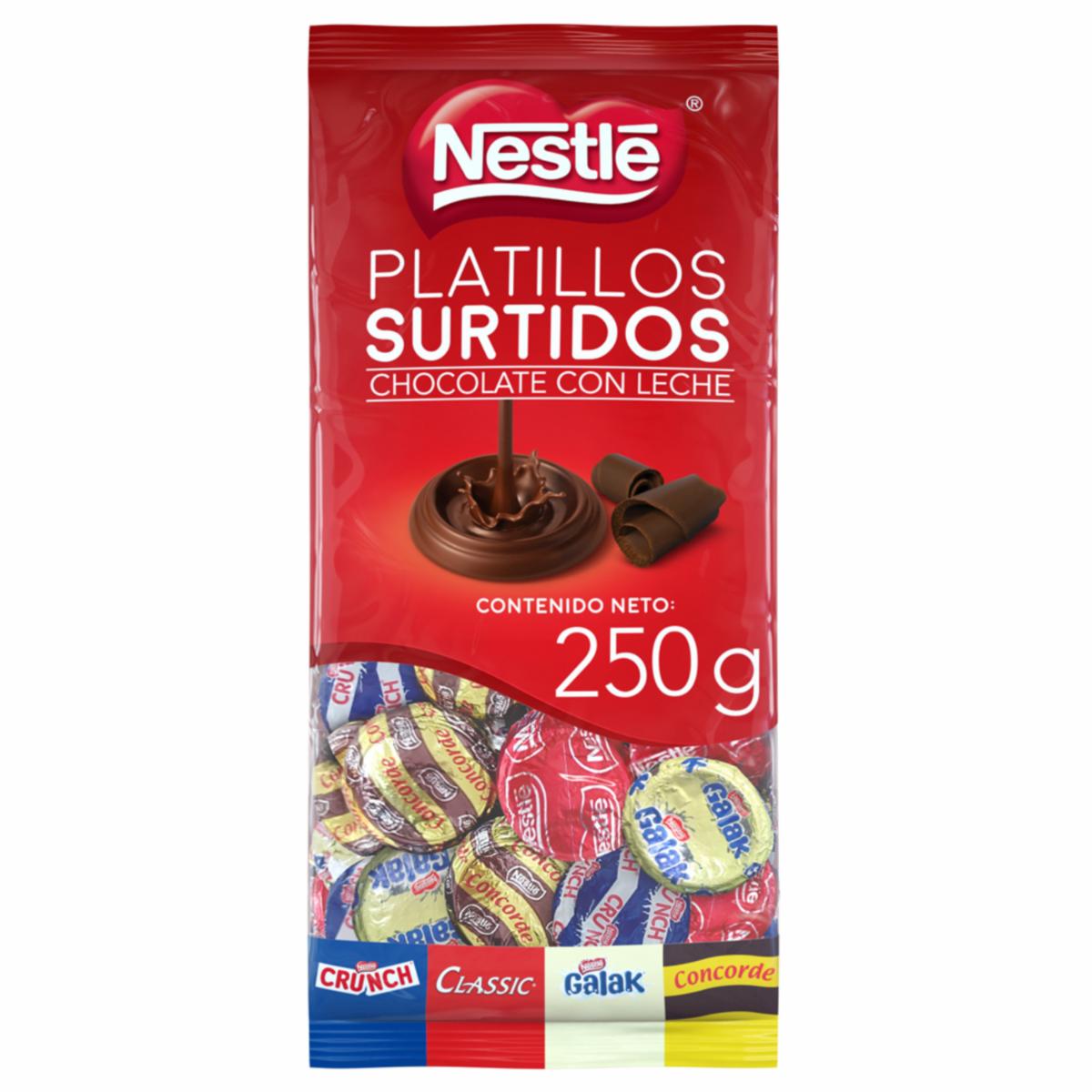 Chocolate Platillos Con Sabores Surtido NESTLÉ 250 G
