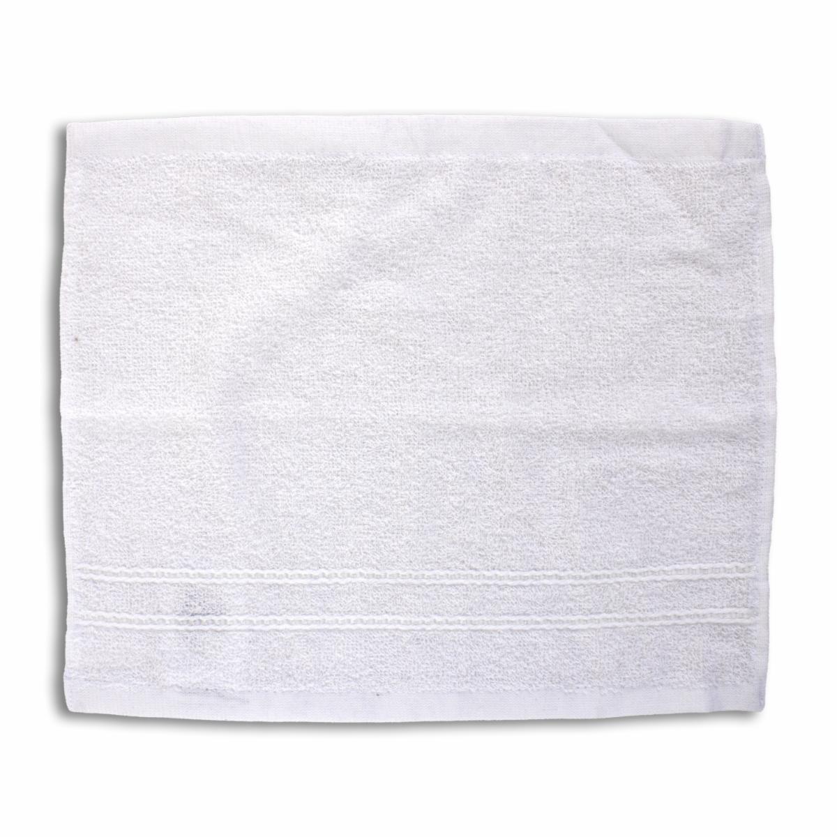 Toalla De Cara Diseño Albizu Blanco CASAMIGA 30 X 25 Cm