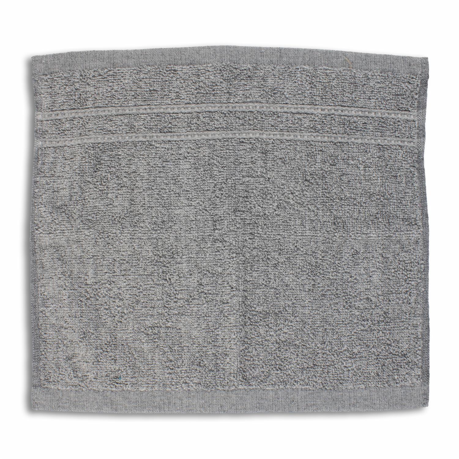 Toalla De Cara Diseño Albizu Gris CASAMIGA 30 X 25 Cm
