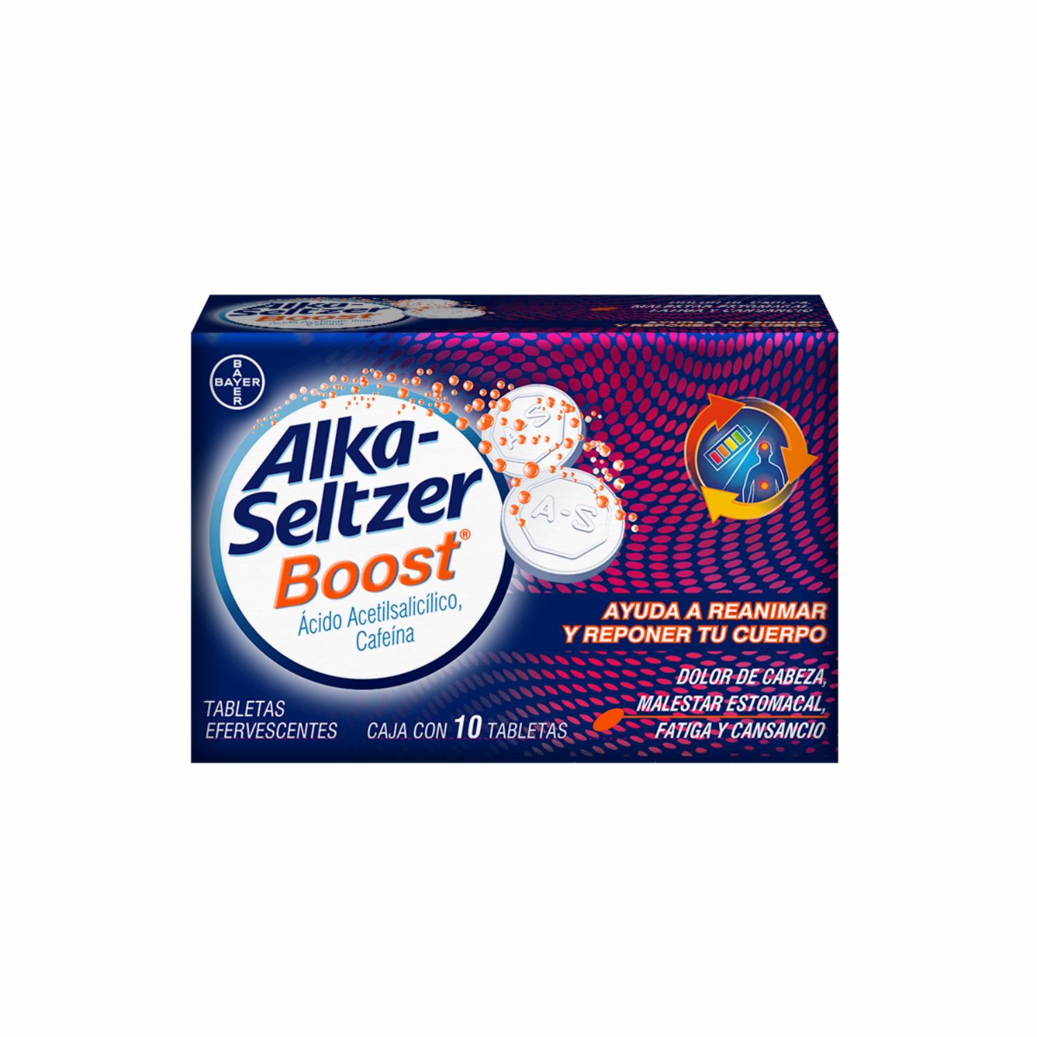 Antiácido Boost ALKA-SELTZER X 10 Uds