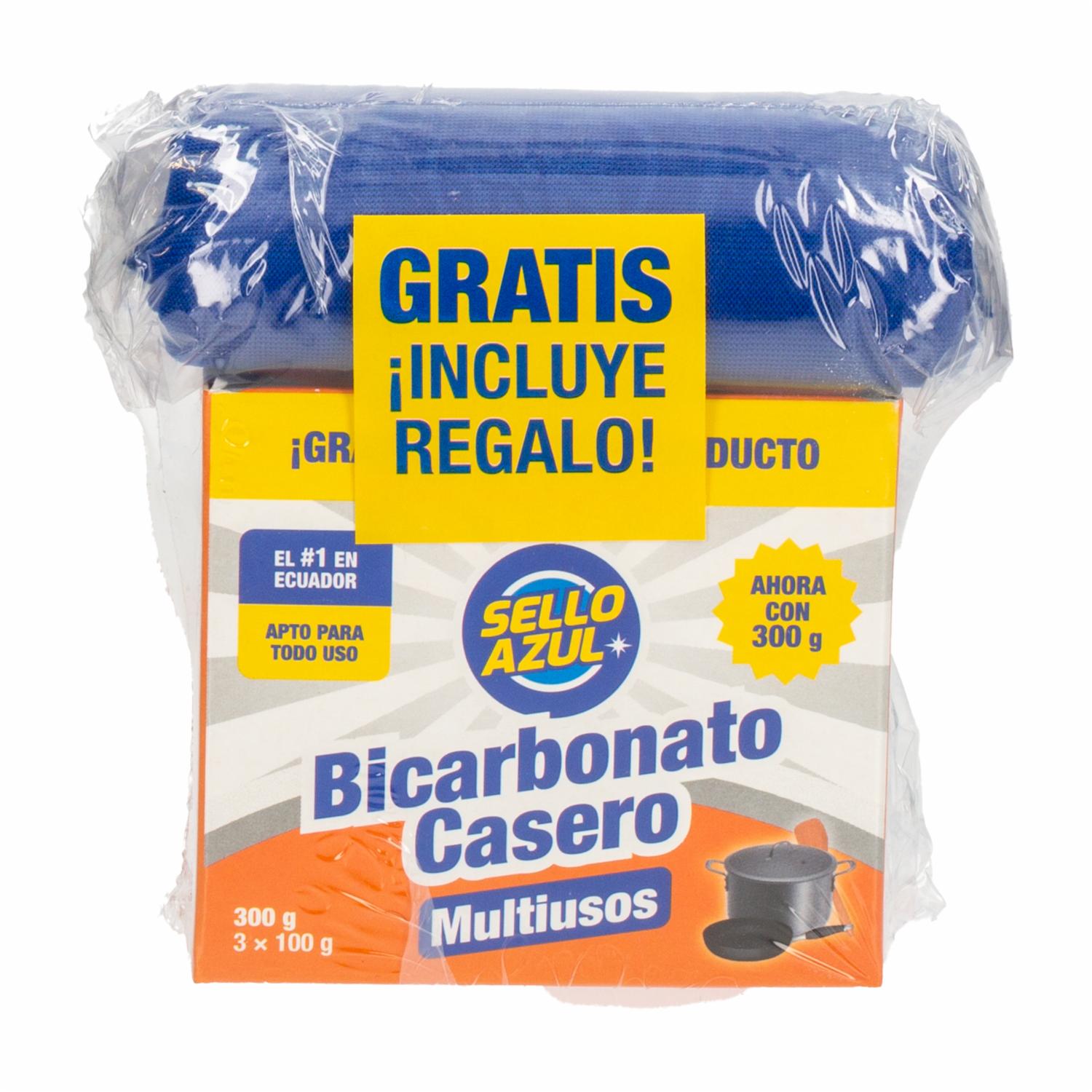 Bicarbonato Casero Multiusos SELLO AZUL 300 G