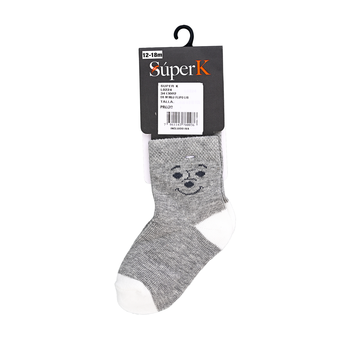 Medias Flipo Liso SÚPER K Talla 12 – 18