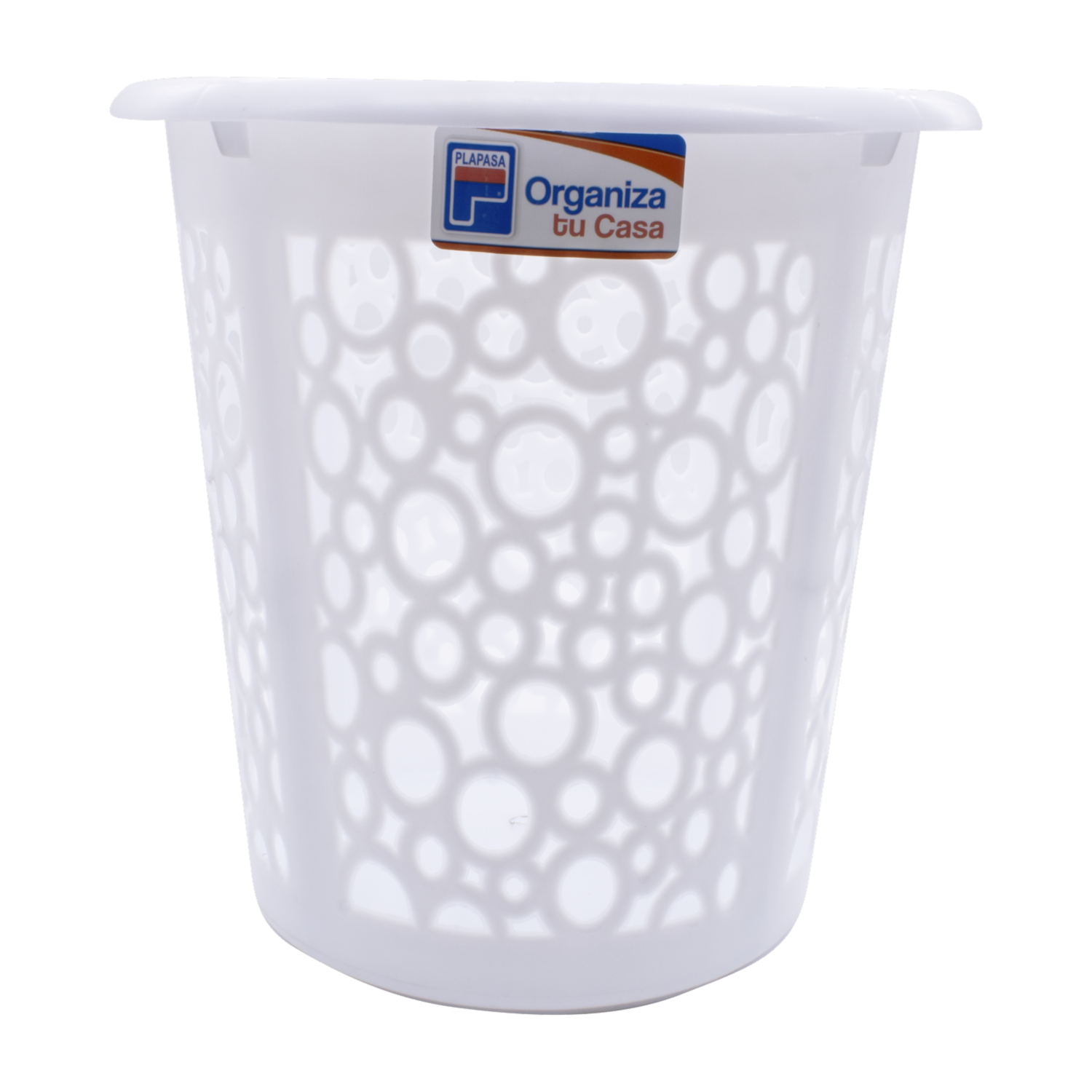 Papelero Calado Blanco PLAPASA 5,5 L