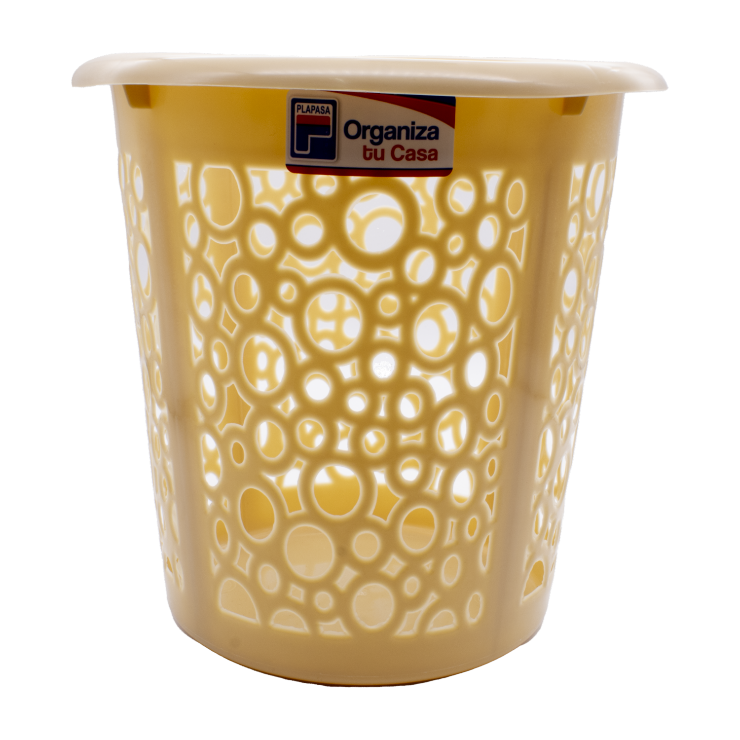 Papelero Calado Crema PLAPASA 5,5 L