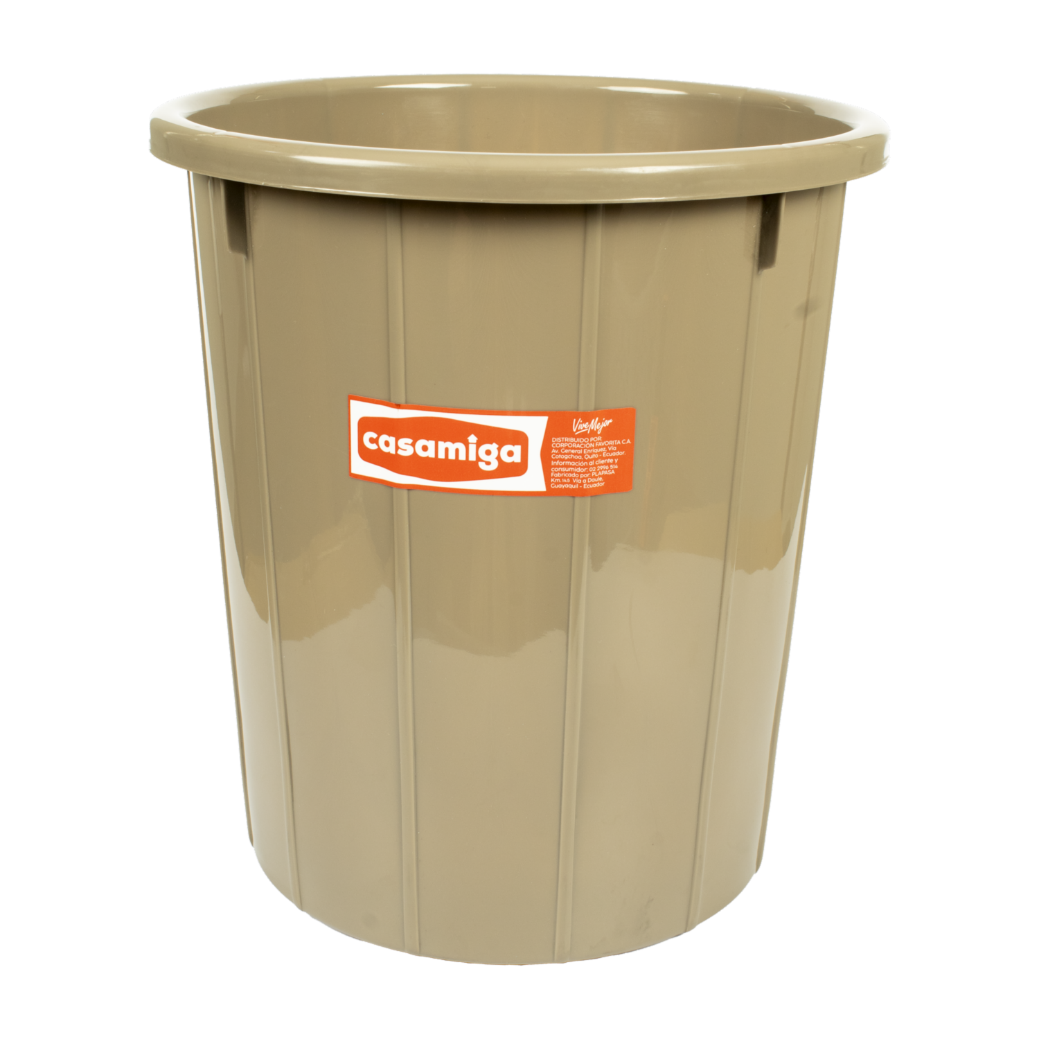 Papelero Griego Taupe CASAMIGA 7 Litros