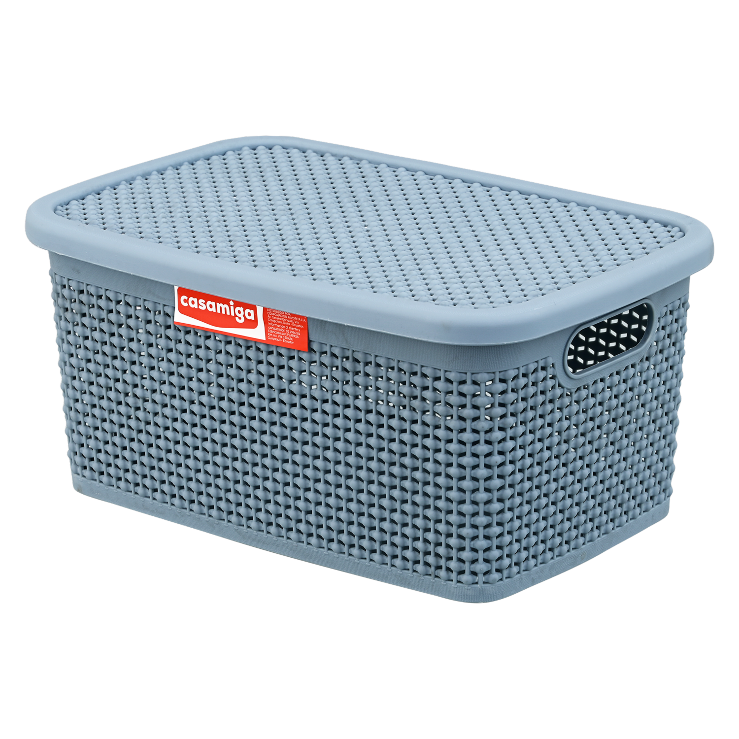Cesto Spirella Grey Blue Mediano PLAPASA Unidad