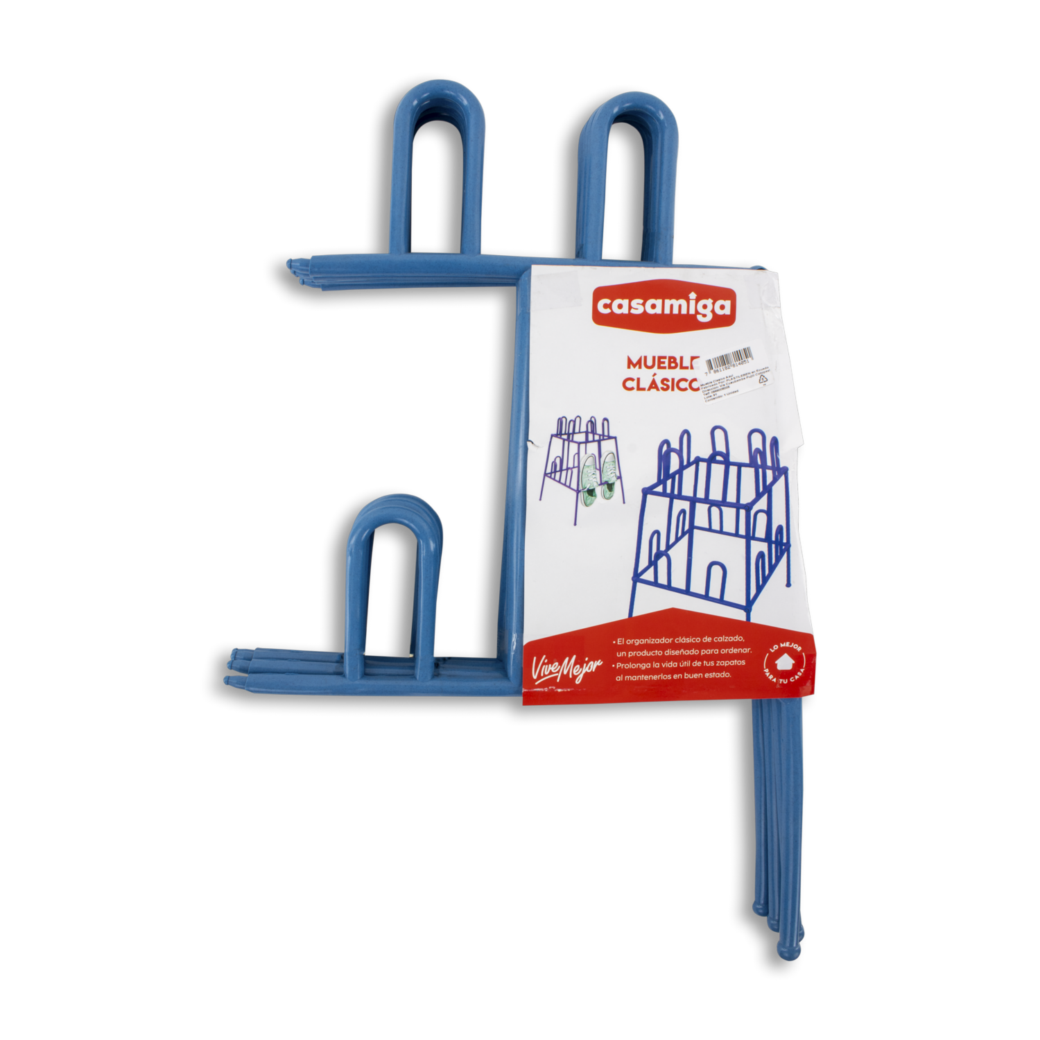 Organizador De Zapatos Color Azul CASAMIGA Unidad