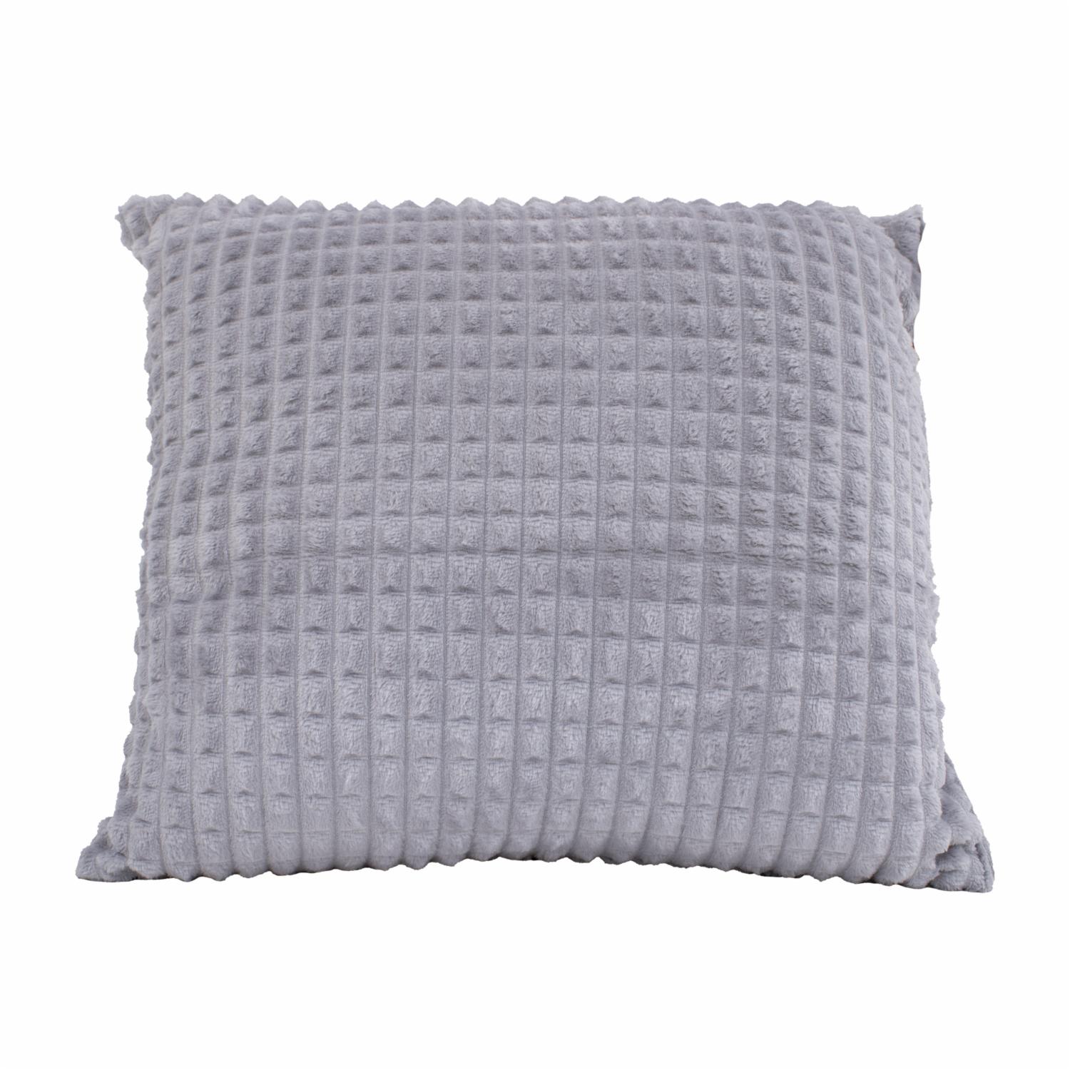 Cojín Gris Panal Textura TEXTIELITES 42 X 42 Cm