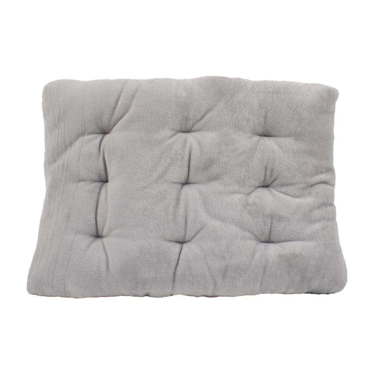 Cama De Perro Capitoneada Color Gris TEXTIELITES Unidad