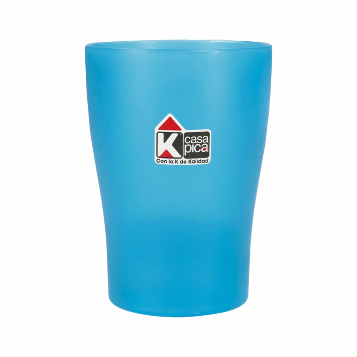Vaso Plástico Iris Celeste 200 Ml CASA PICA 9000002146