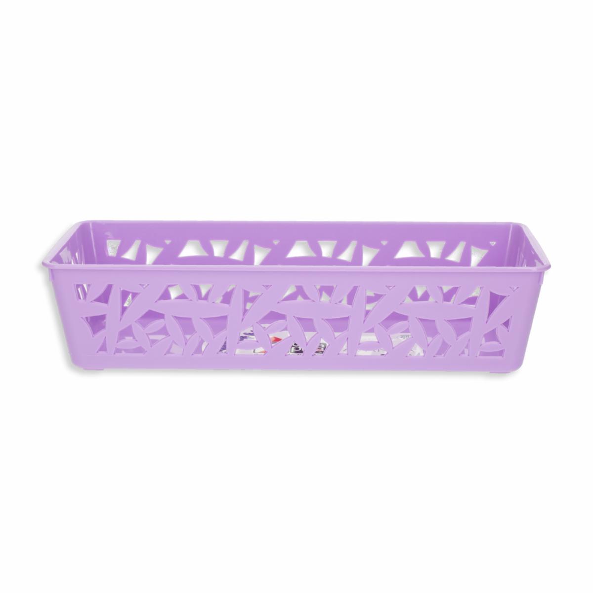 Canastilla Papiro Lavanda Violeta CASA PICA Mediana