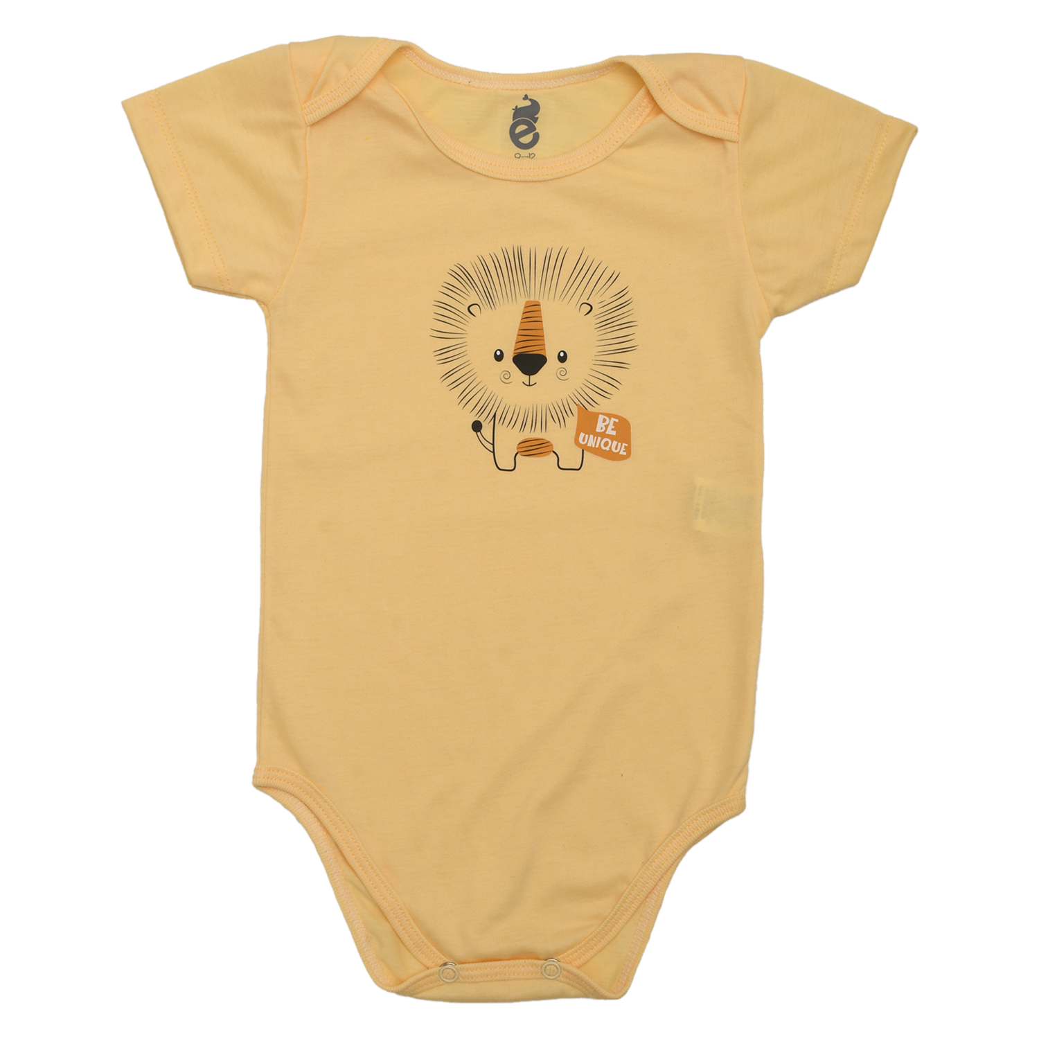 Body Manga Corta Cuello Redondo Pechera Estampada EDWINÝS JR.