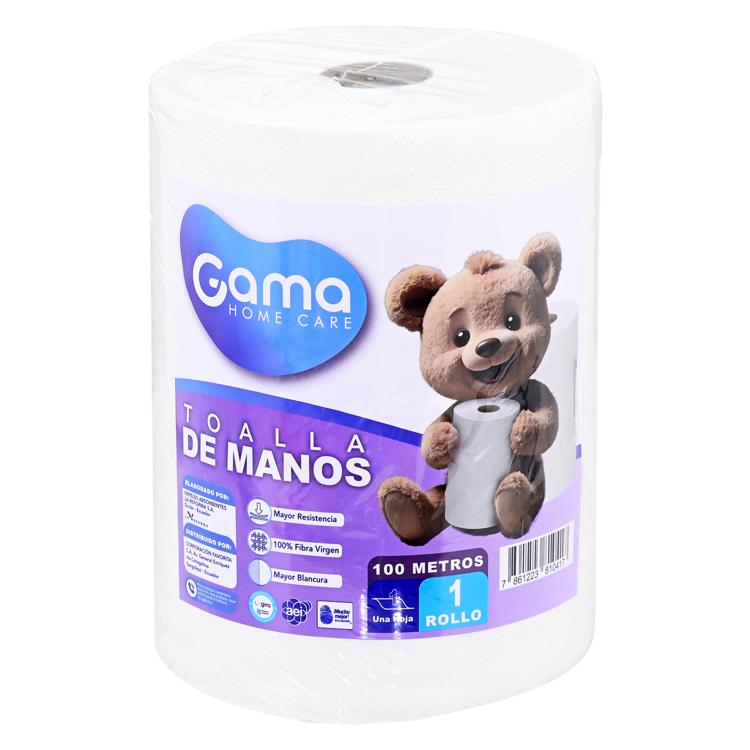 Toallas De Mano Fibra Virgen GAMA 100 Metros