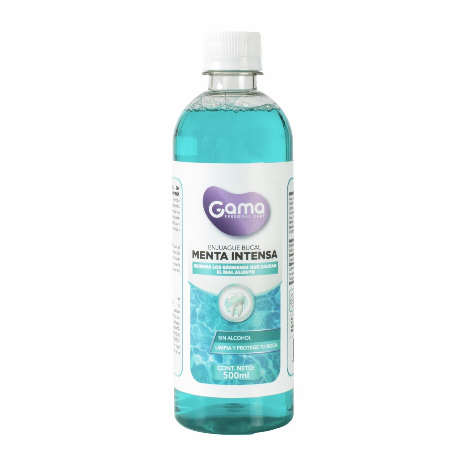 Enjuague  Bucal Sin Alcohol GAMA 500 Ml