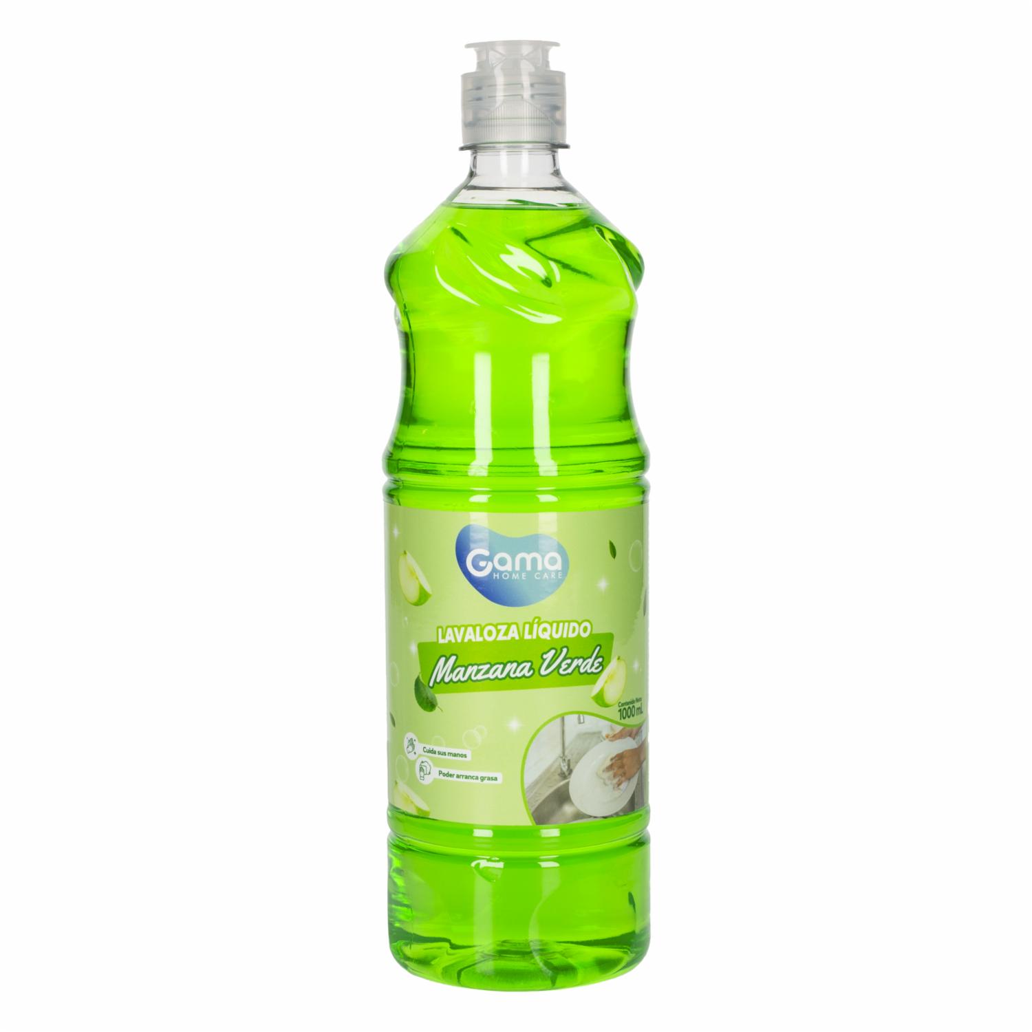 Lavavajilla Líquido Manzana Verde GAMA 1000 Ml
