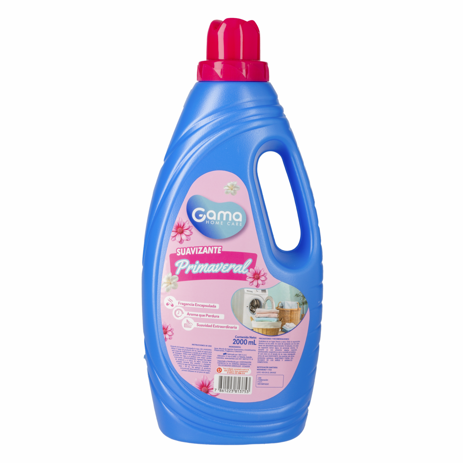 Suavizante Fragancia Primaveral GAMA 2000 Ml