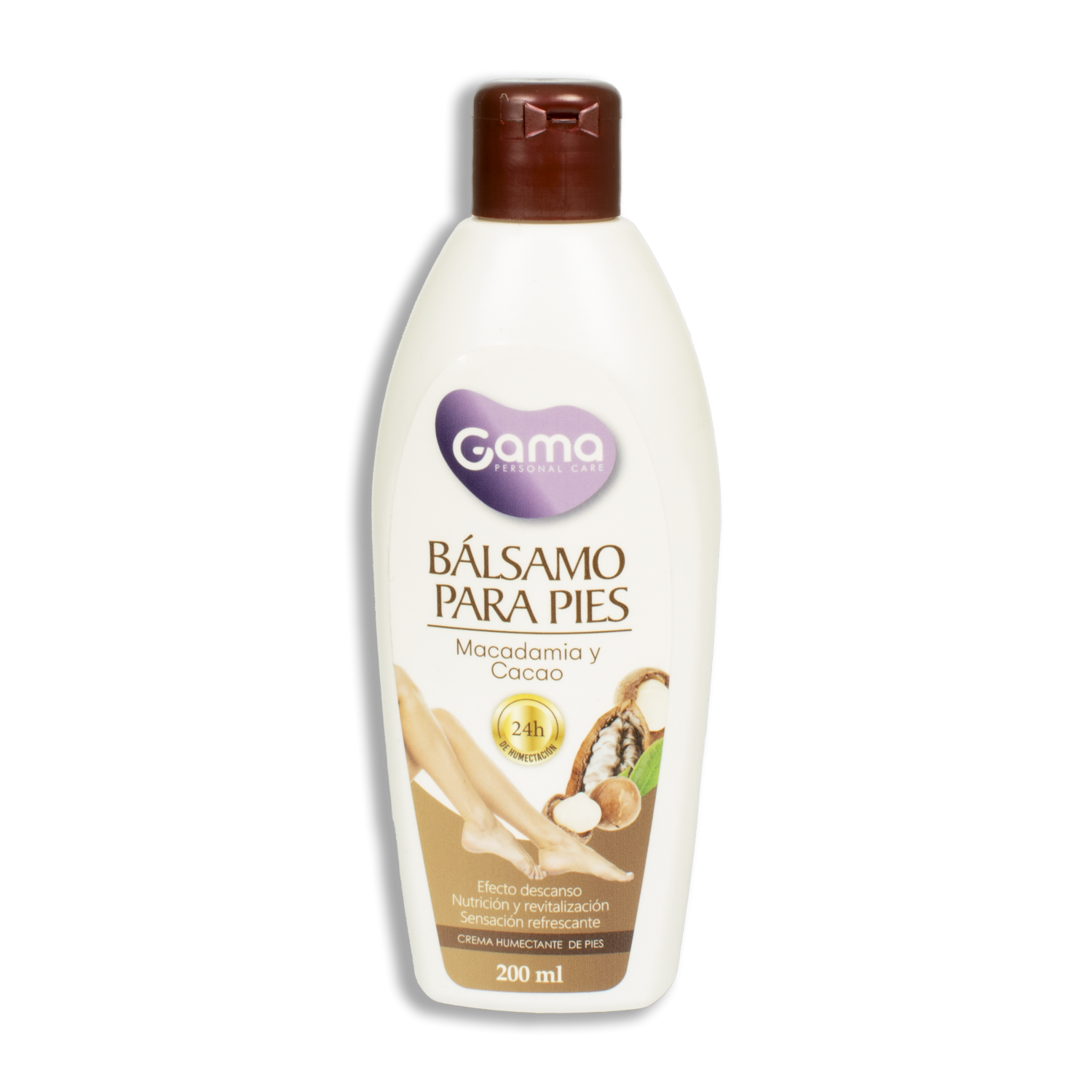 Bálsamo De Pies Cansado Macadamia Y Cacao GAMA 200 Ml