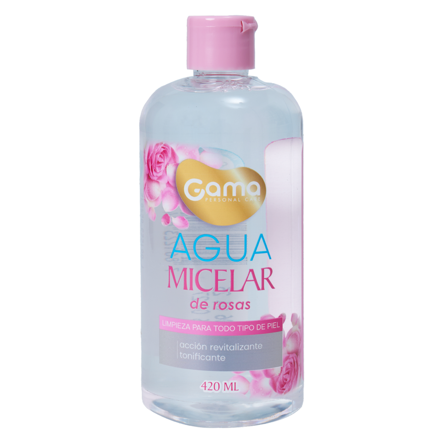 Agua Micelar Desmaquillante De Rosas Para Todo Tipo De Piel GAMA 420 Ml