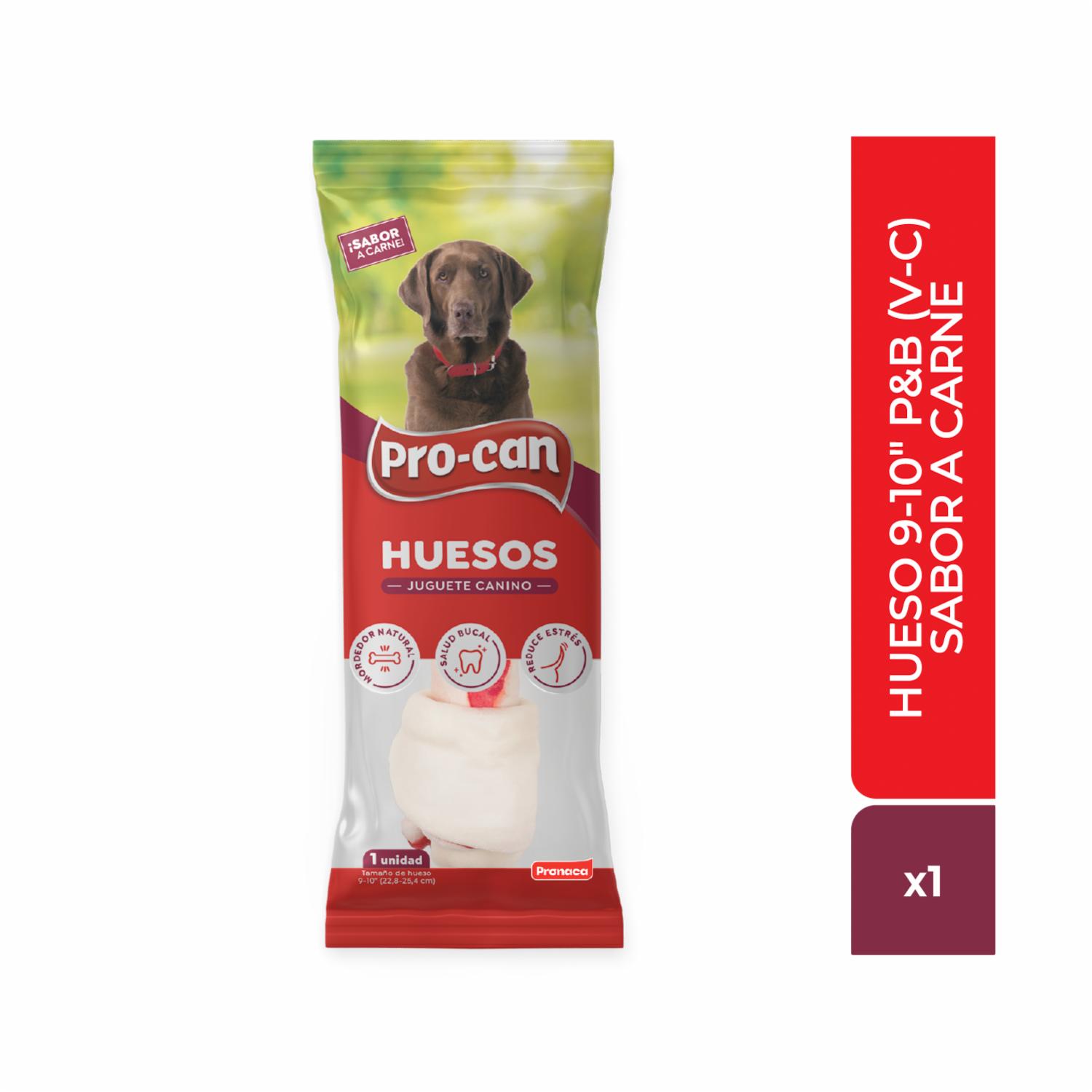 Hueso Para Perro Huesos Sabor A Carne PRO-CAN Unidad