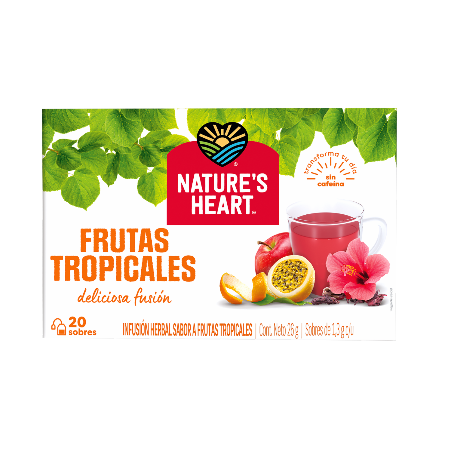 Infusión De Frutas Tropicales NATURE’S HEART 20 X 30 G