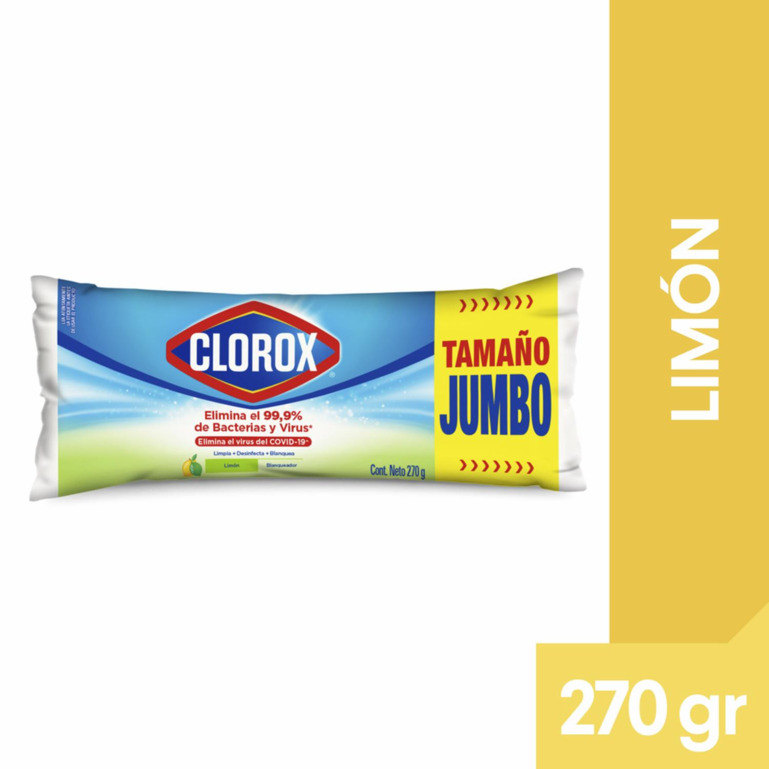 Cloro Líquido Limón CLOROX Sachet X270 G