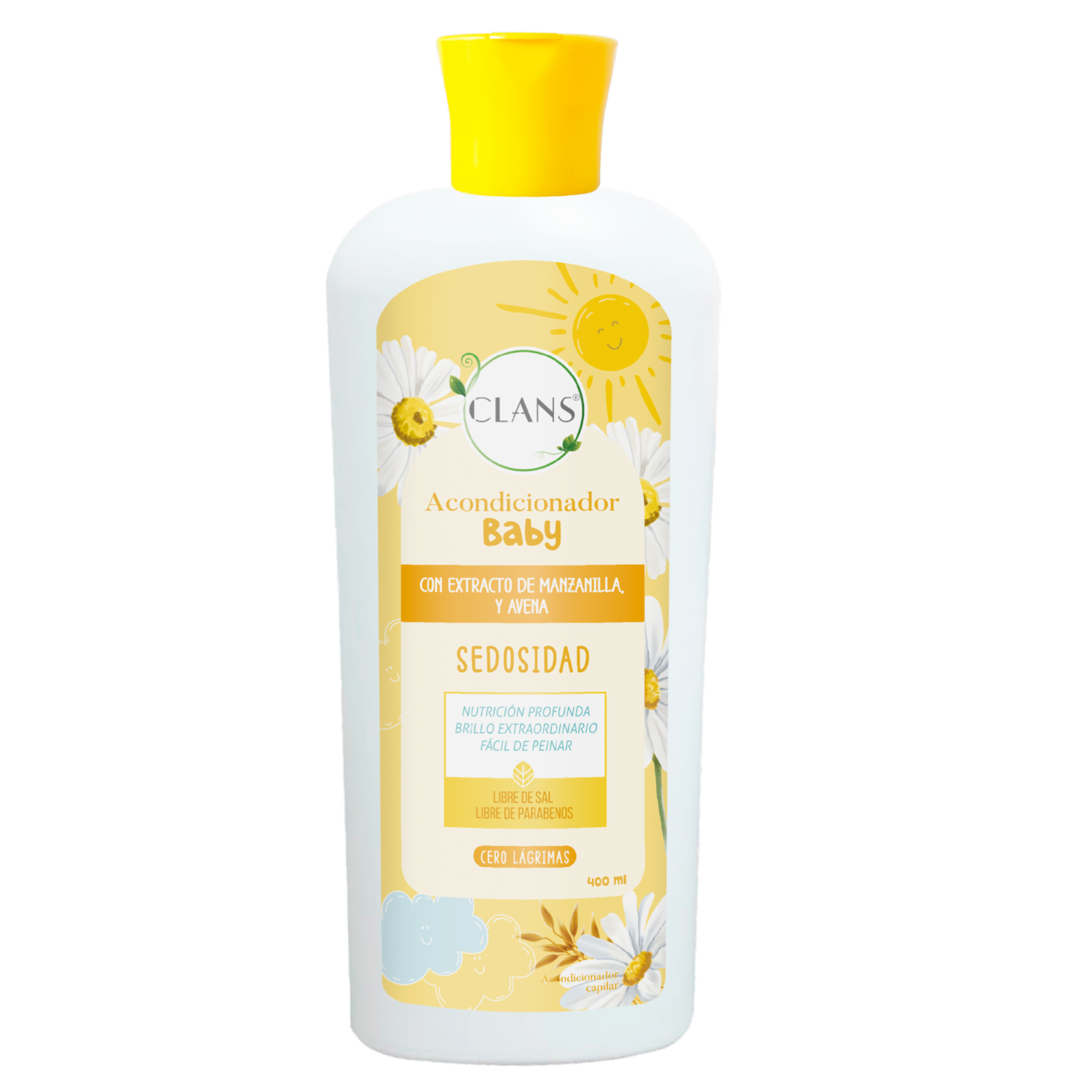 Acondicionador De Cabello Baby CLANS 400 Ml