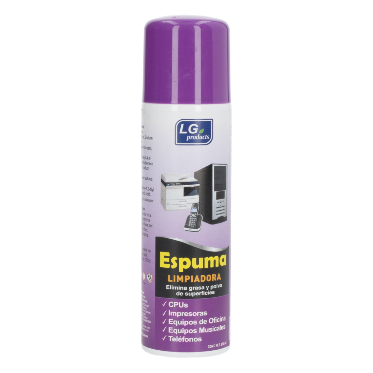 Limpiador De Superficies Plásticas LG PRODUCTS Spray