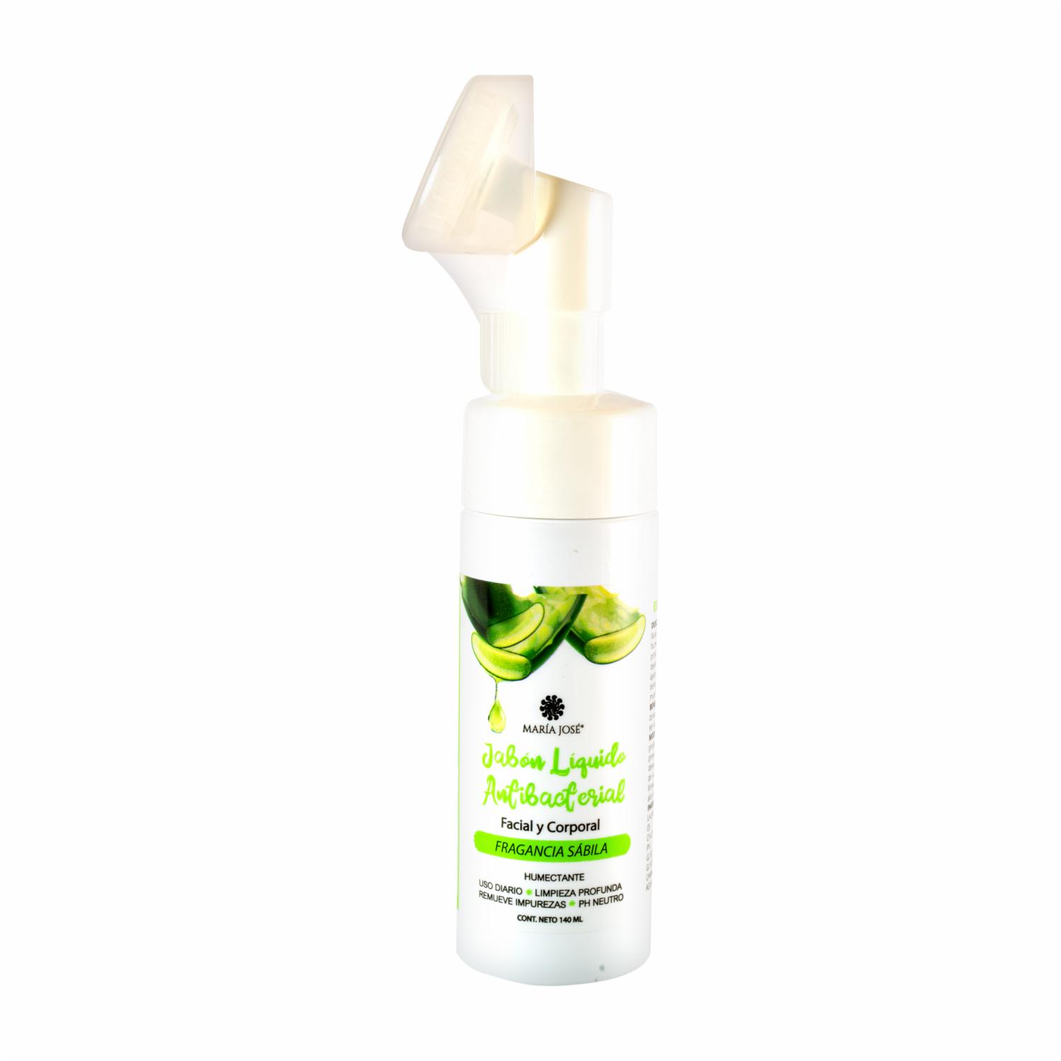 Jabón Facial Líquido Antibacterial De Sábila MARIA JOSÉ 140 Ml