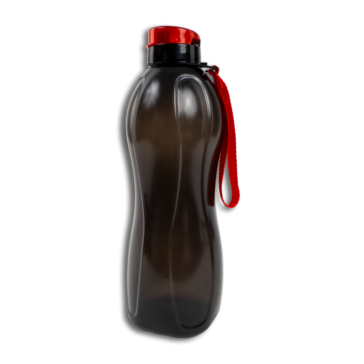 Tomatodo Squeeze Negro Con Cordón PLASTIC HOUSE 900 Ml