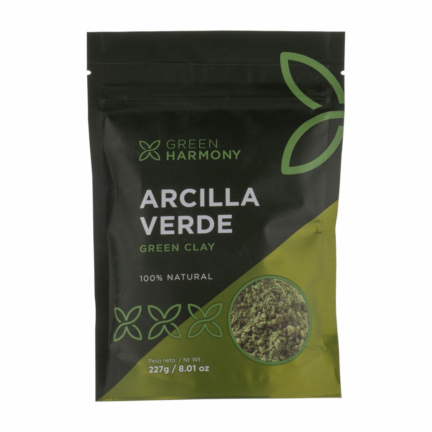 Mascarilla Facial Harmony Arcilla Verde GREEN HARMONY 227 G