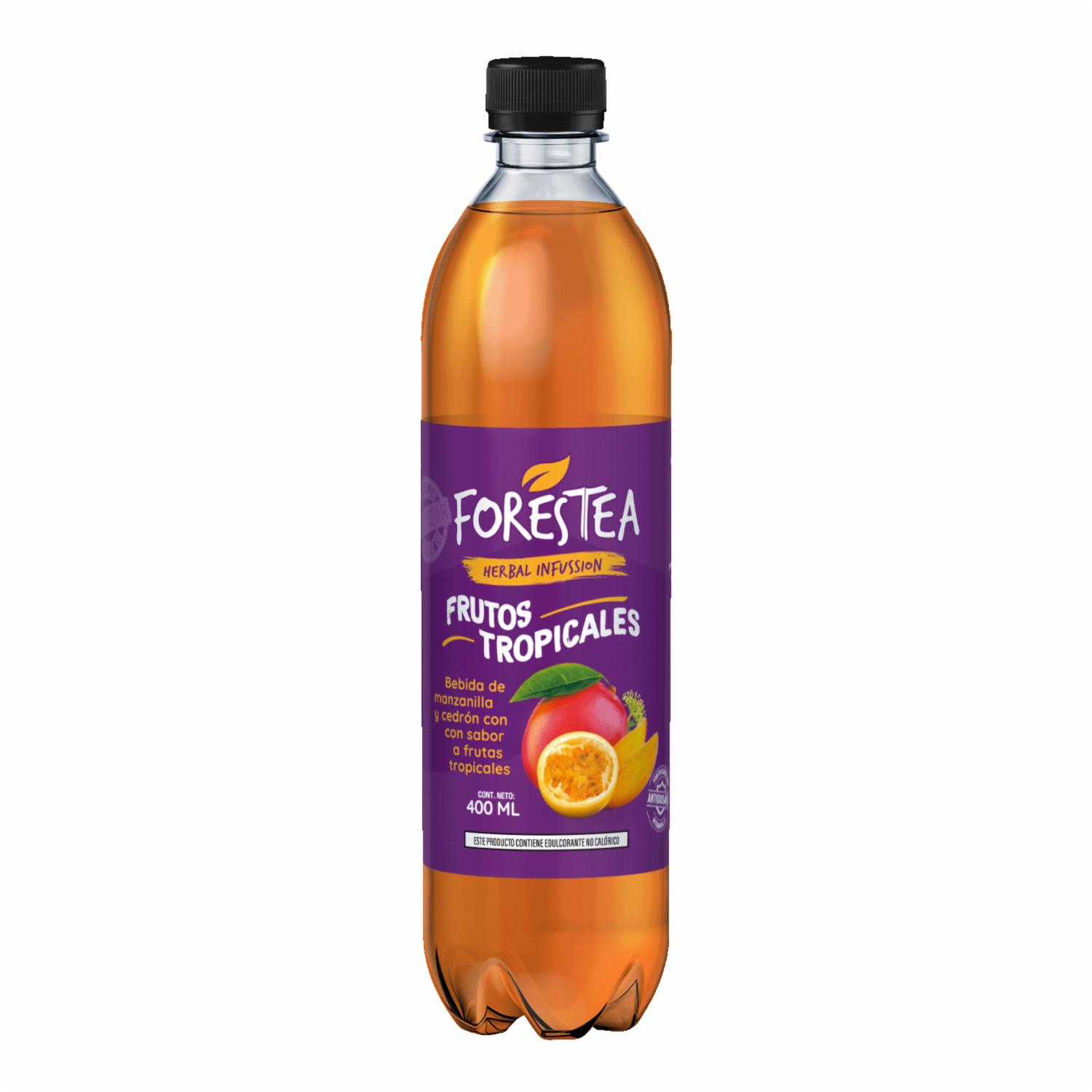Té Frio Frutos Tropicales Con Manzanilla Y Cedrón FORESTEA 400 Ml