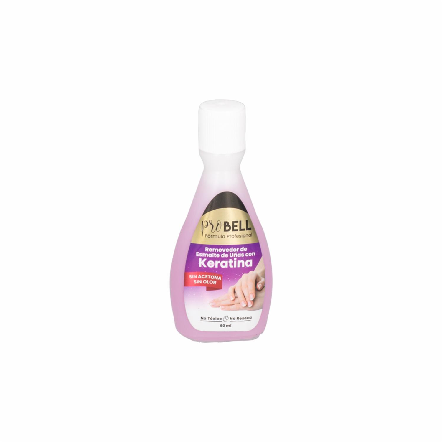 Quita Esmalte Con Keratina PROBELL Por 60Ml
