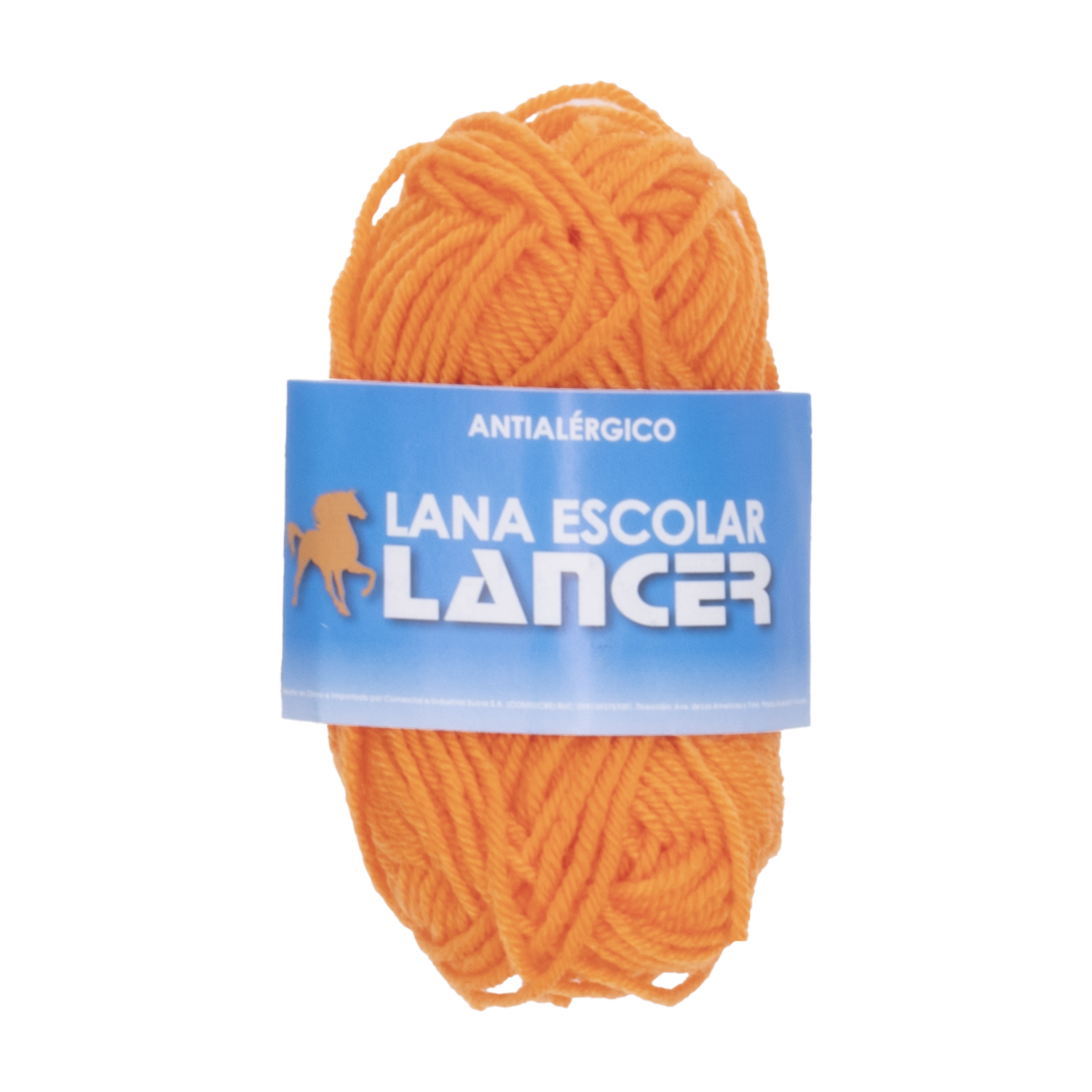 Lana Escolar Color Naranja LANCER 14,40 G
