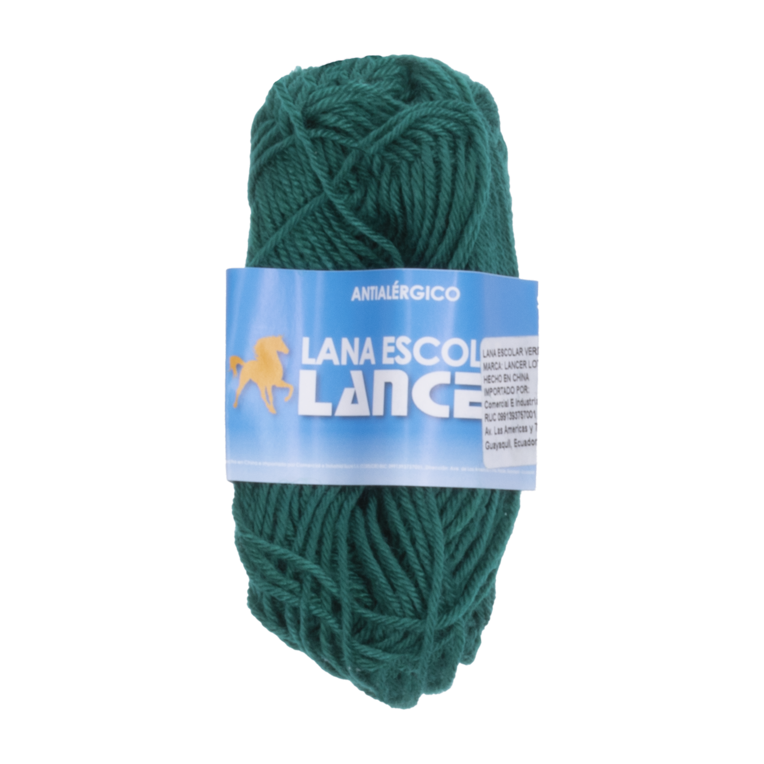 Lana Escolar Color Verde Oscuro LANCER 14,40 G
