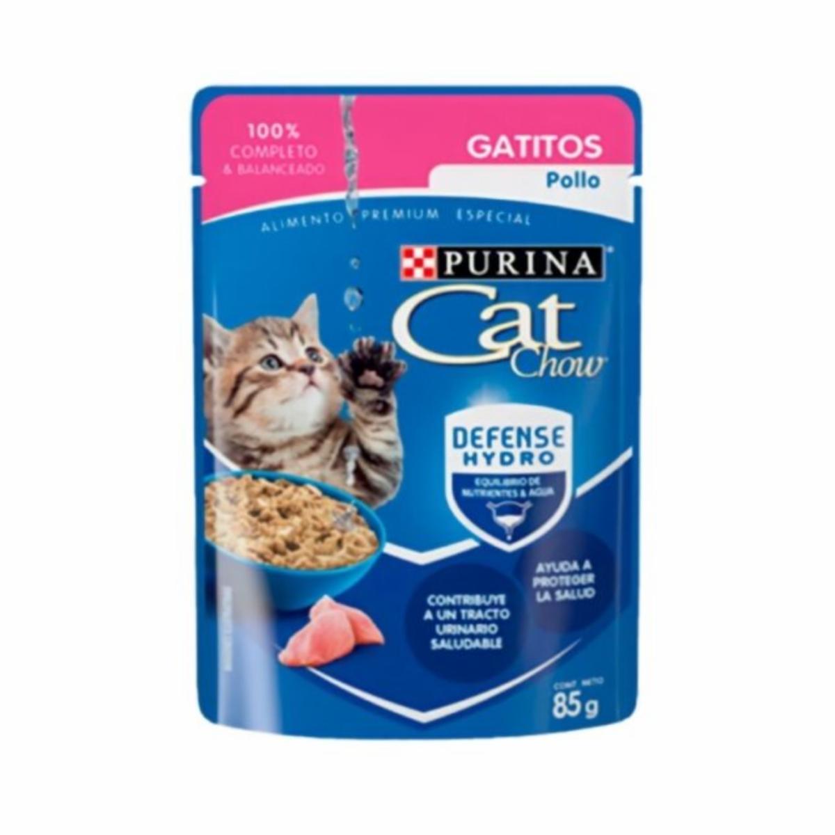 Alimento Para Gatitos Sabor A Pollo PURINA CAT CHOW 85 G