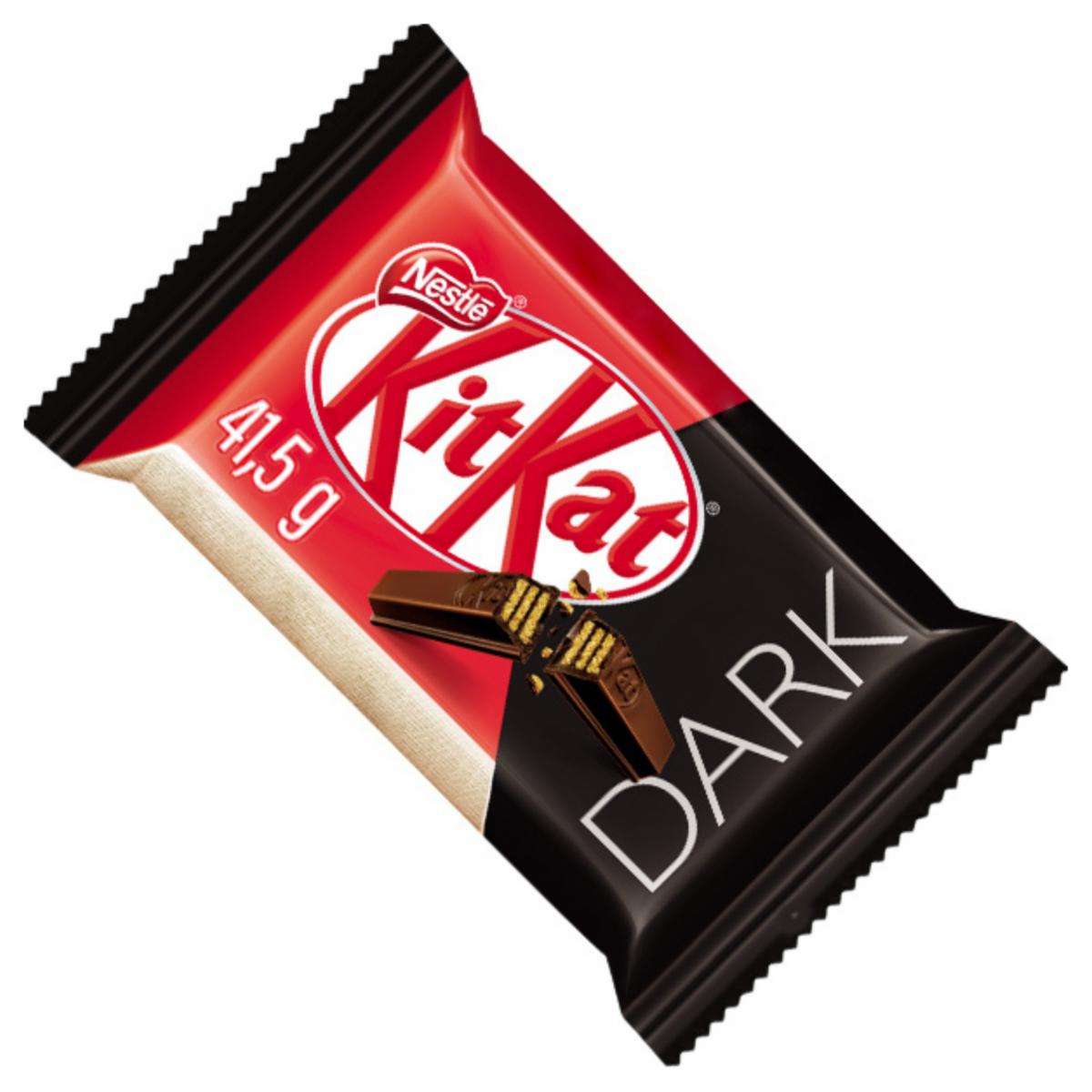 Galletas Waffer Recubiertas En Chocolate Negro KIT KAT 41.50 G