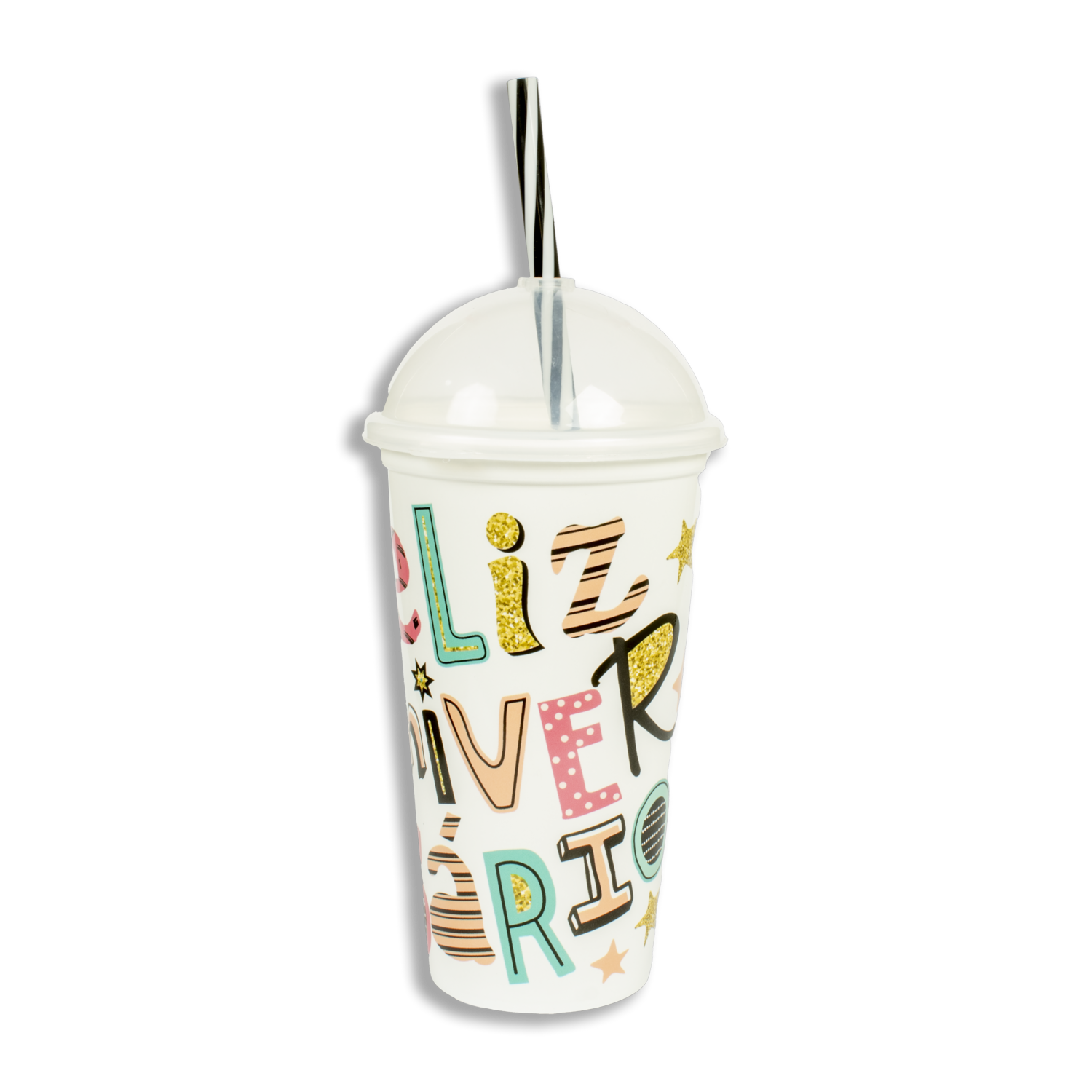 Vaso Plástico Milk Shakes 500 Ml FUN KIDS 500