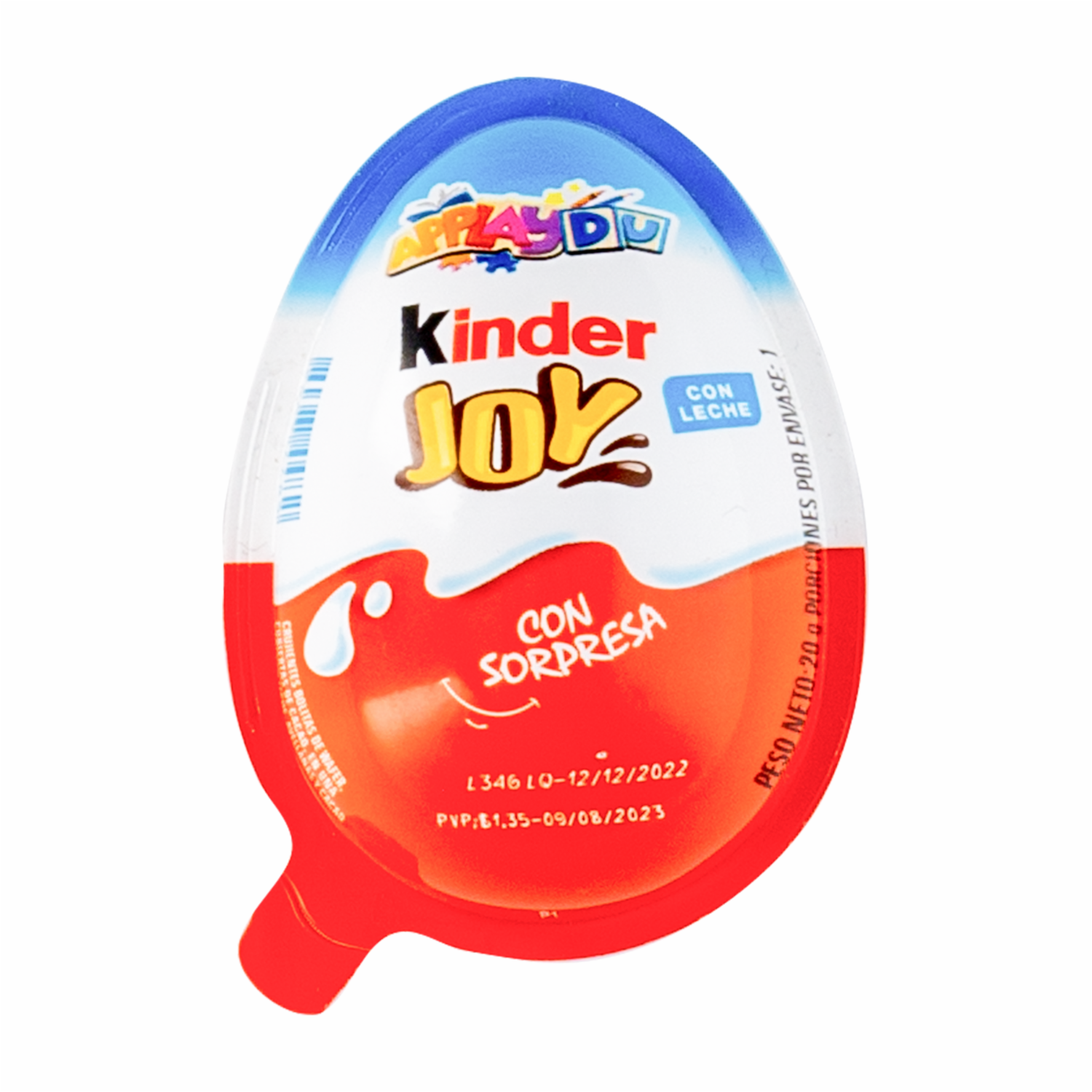 Crema De Chocolate Sorpresa Para Niño KINDER JOY 20 G