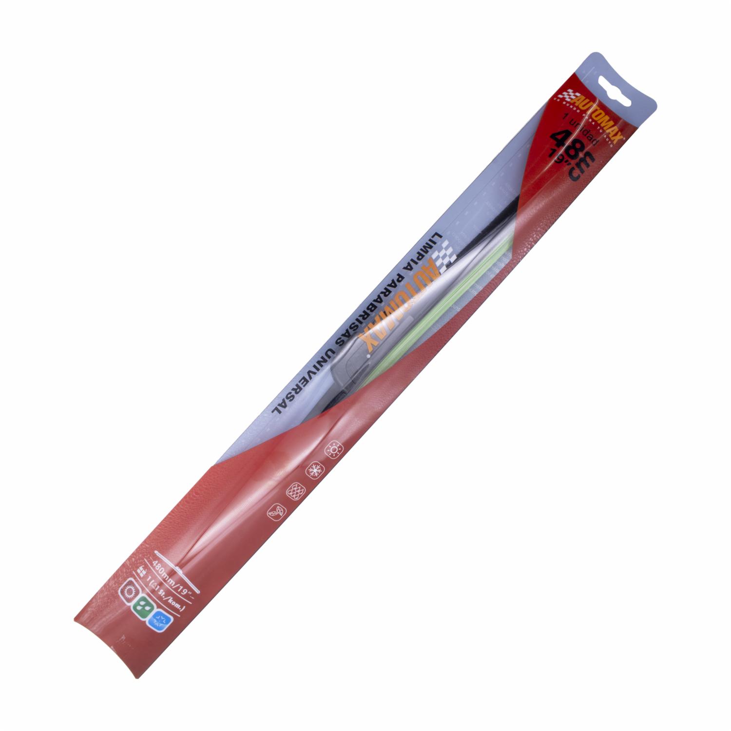 Pluma Limpiaparabrisas De Auto Flexible AUTOMAX 19″