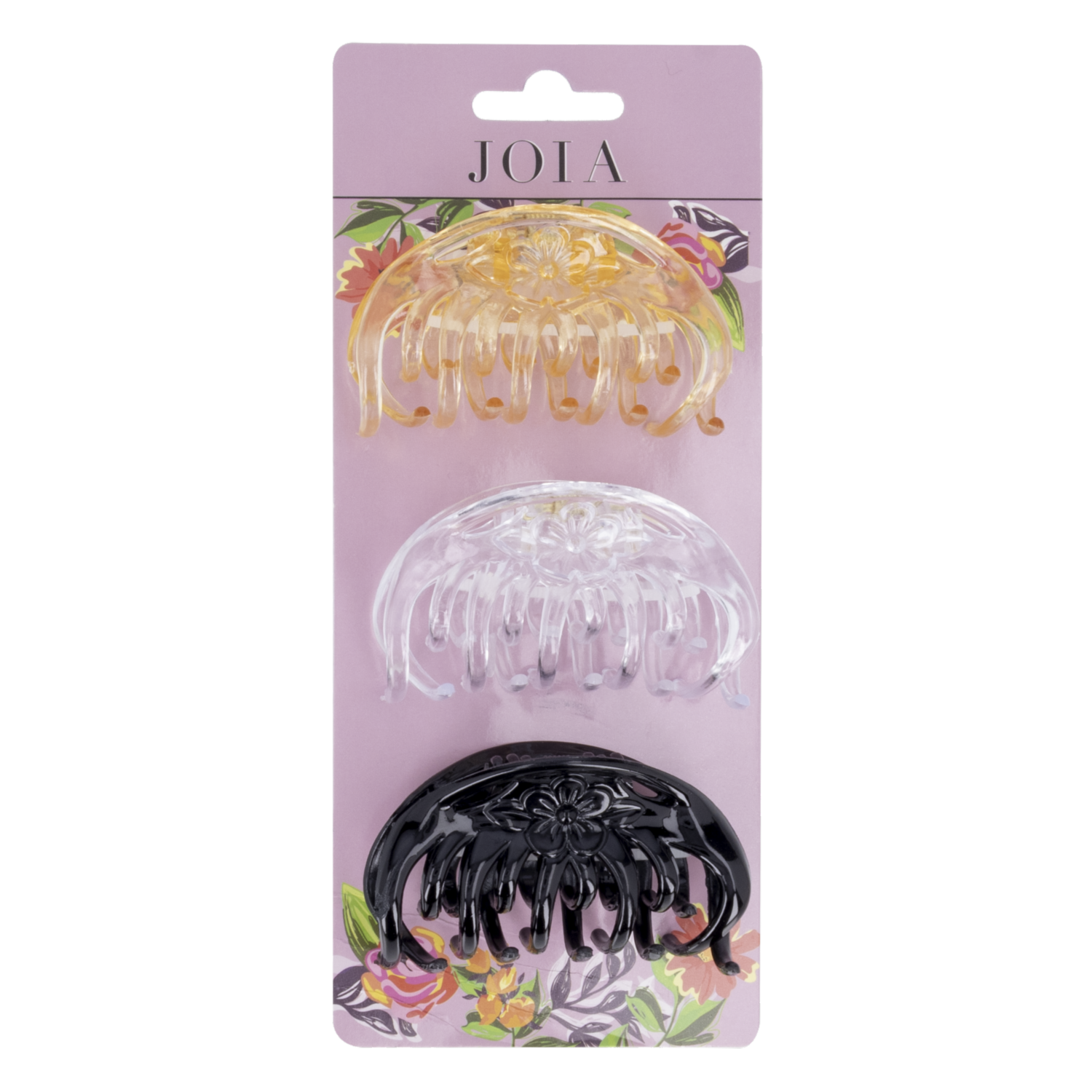 Vinchas De Cabello Tipo Elástico De Cabello Rosado/Blanco JOIA 3 u