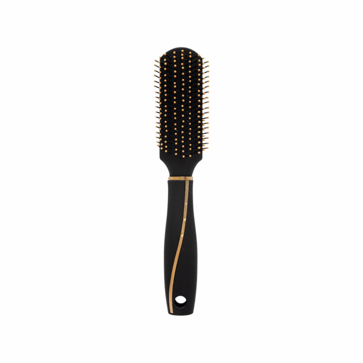 Cepillo De Cabello Rectangular Negro/Dorado JOIA Unidad