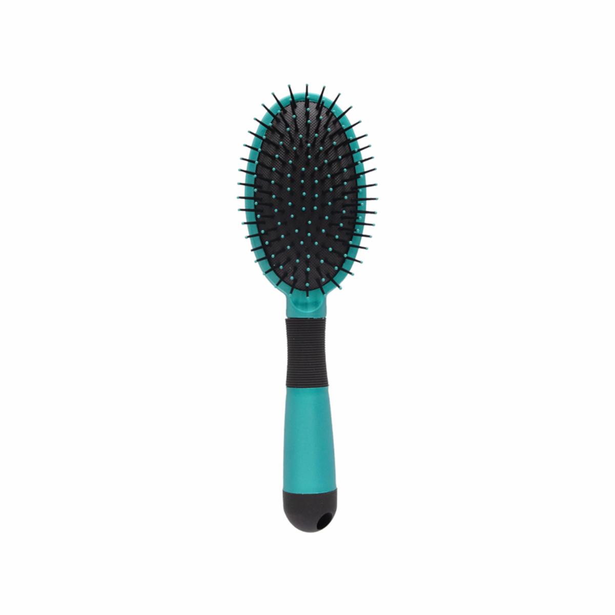 Cepillo De Cabello Ovalado Negro/Verde JOIA Unidad