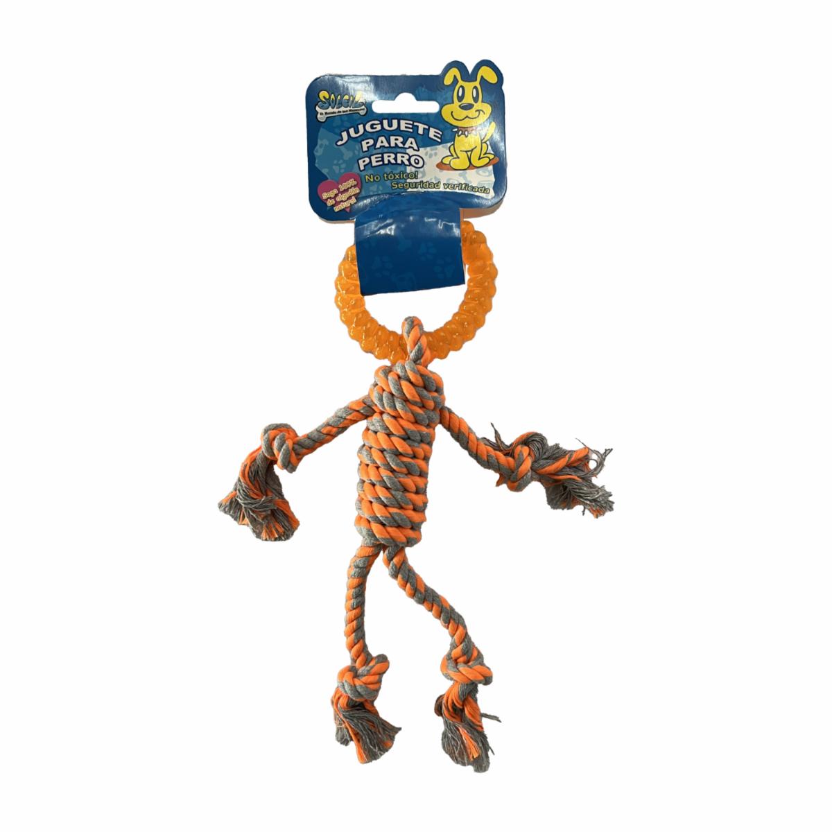 Juguete Para Mascota De Perro Rope Toyring SOLEIL Mediano