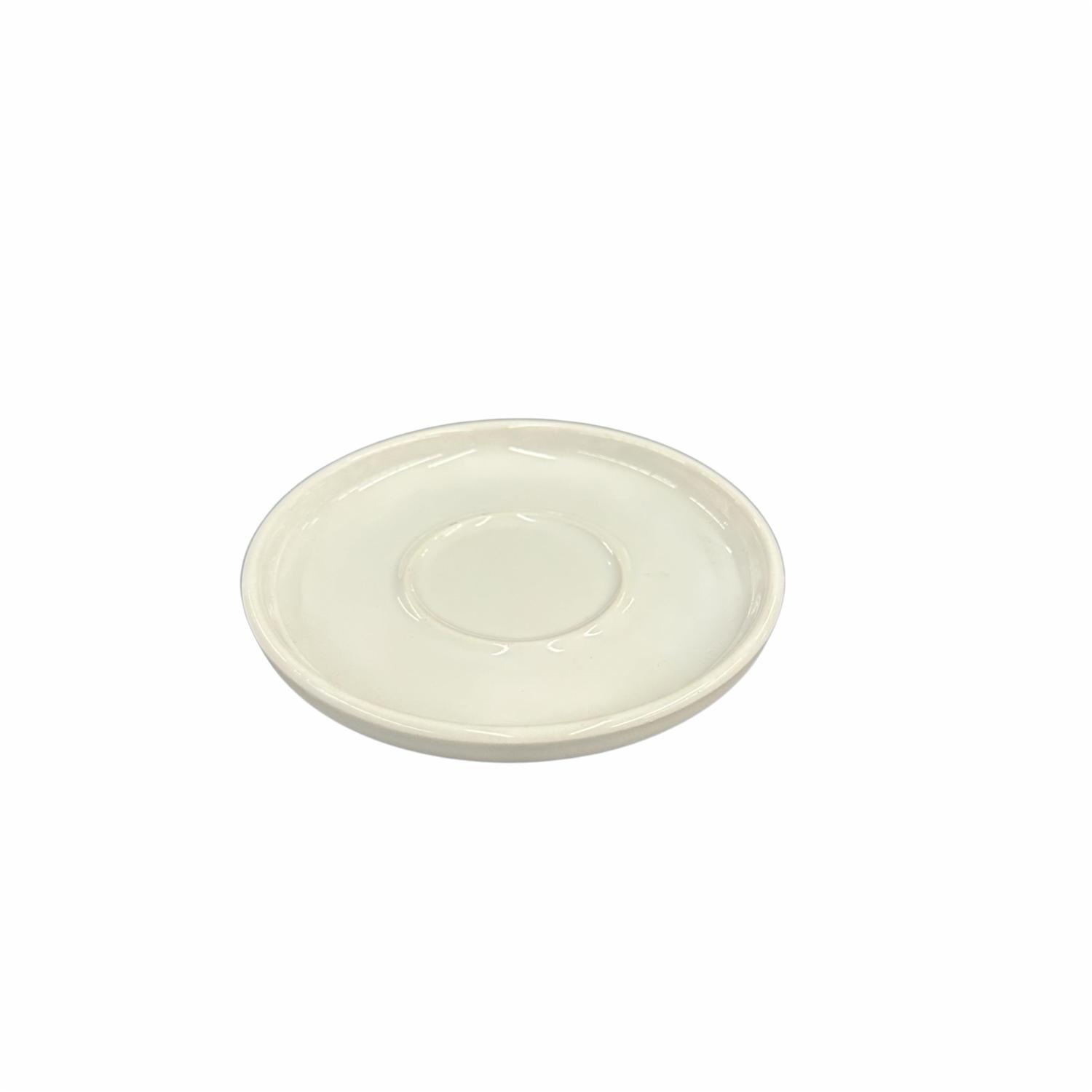 Set Taza Y Plato Blanco FREE HOME 2 Piezas