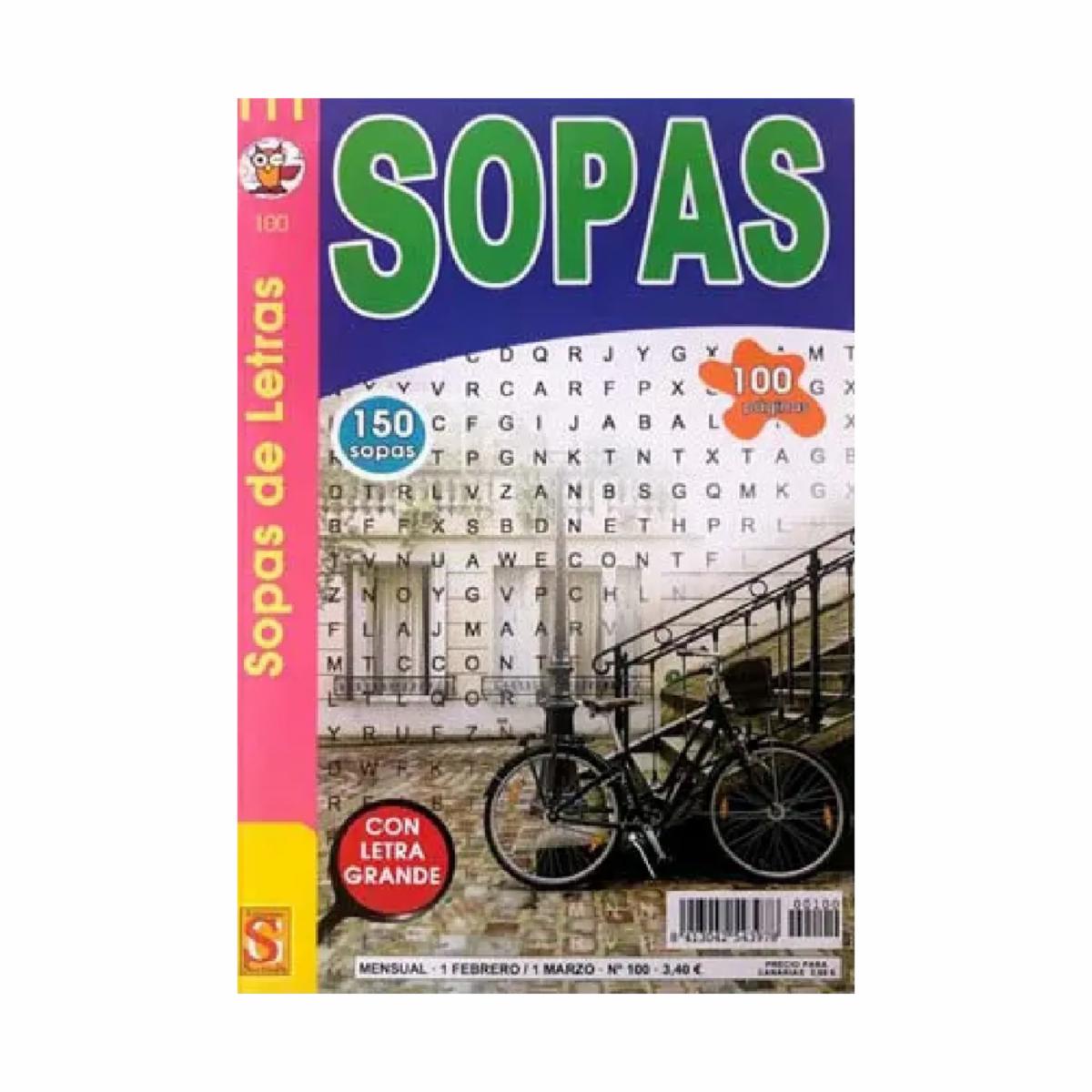 Libro Sopa De Letras 97 GRADIFCO 85 Páginas