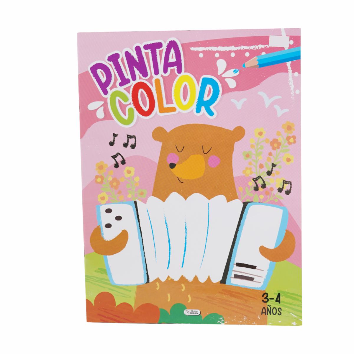 Libro Pinta Color 3 – 4 Años SALDAÑA 15 Páginas