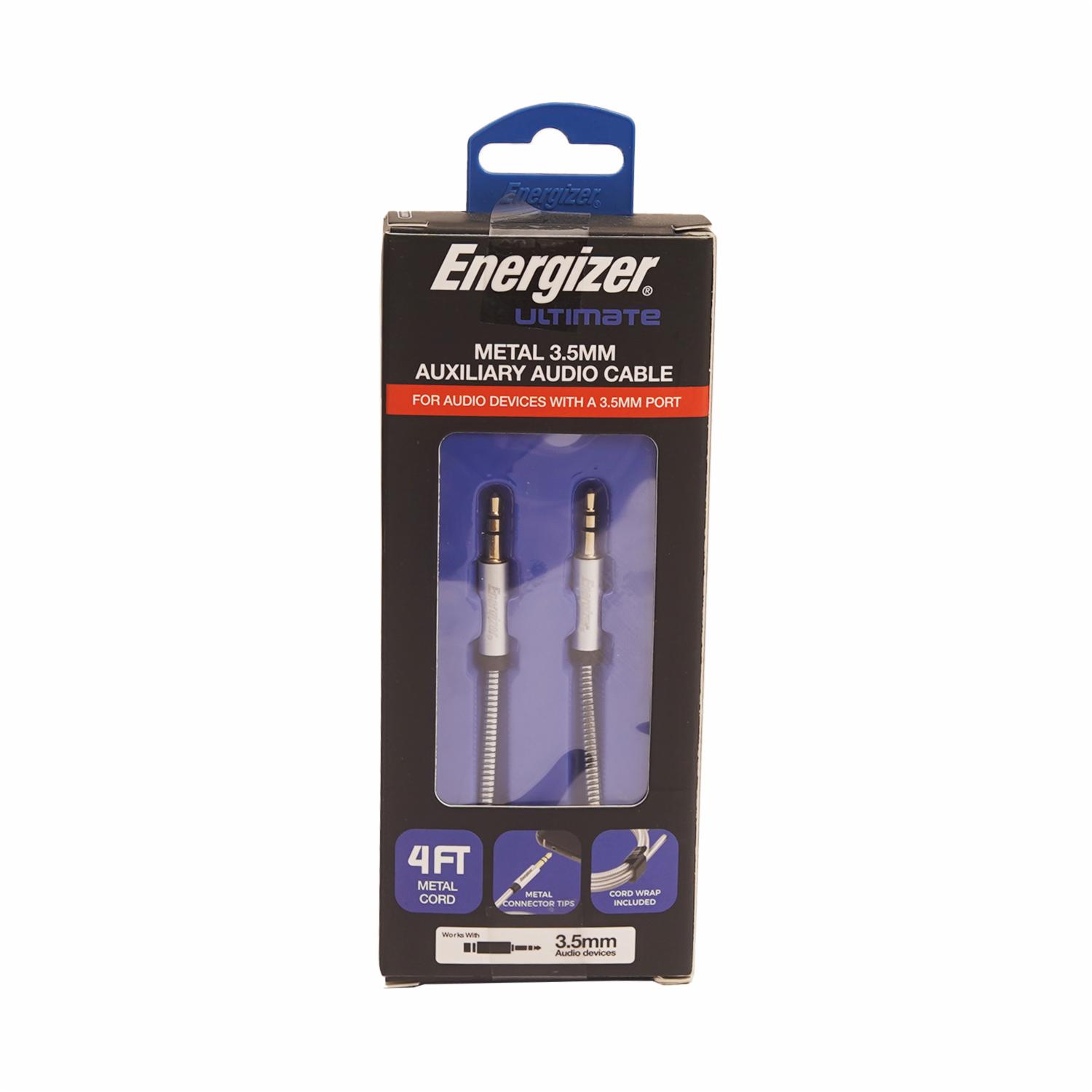 Cable Auxiliar Metal ENERGIZER 4 Pies
