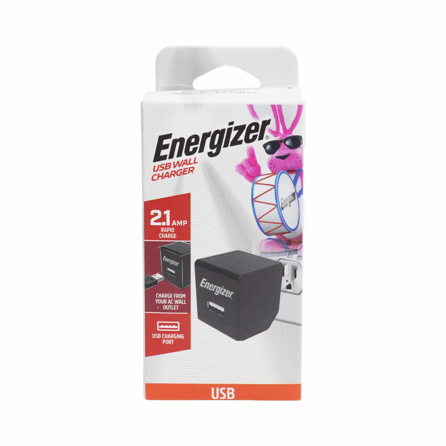 Cargador Individual De Pared Usb ENERGIZER 2,1 A