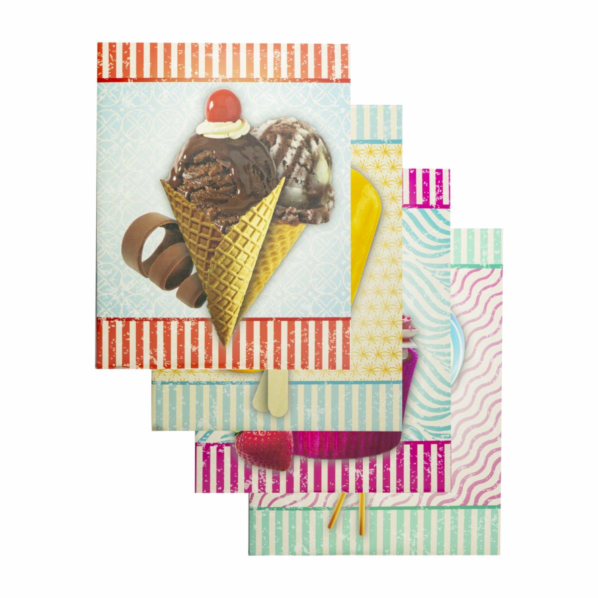 Carpetas Surtidas Con Diseño De Postres PROMARX Unidad