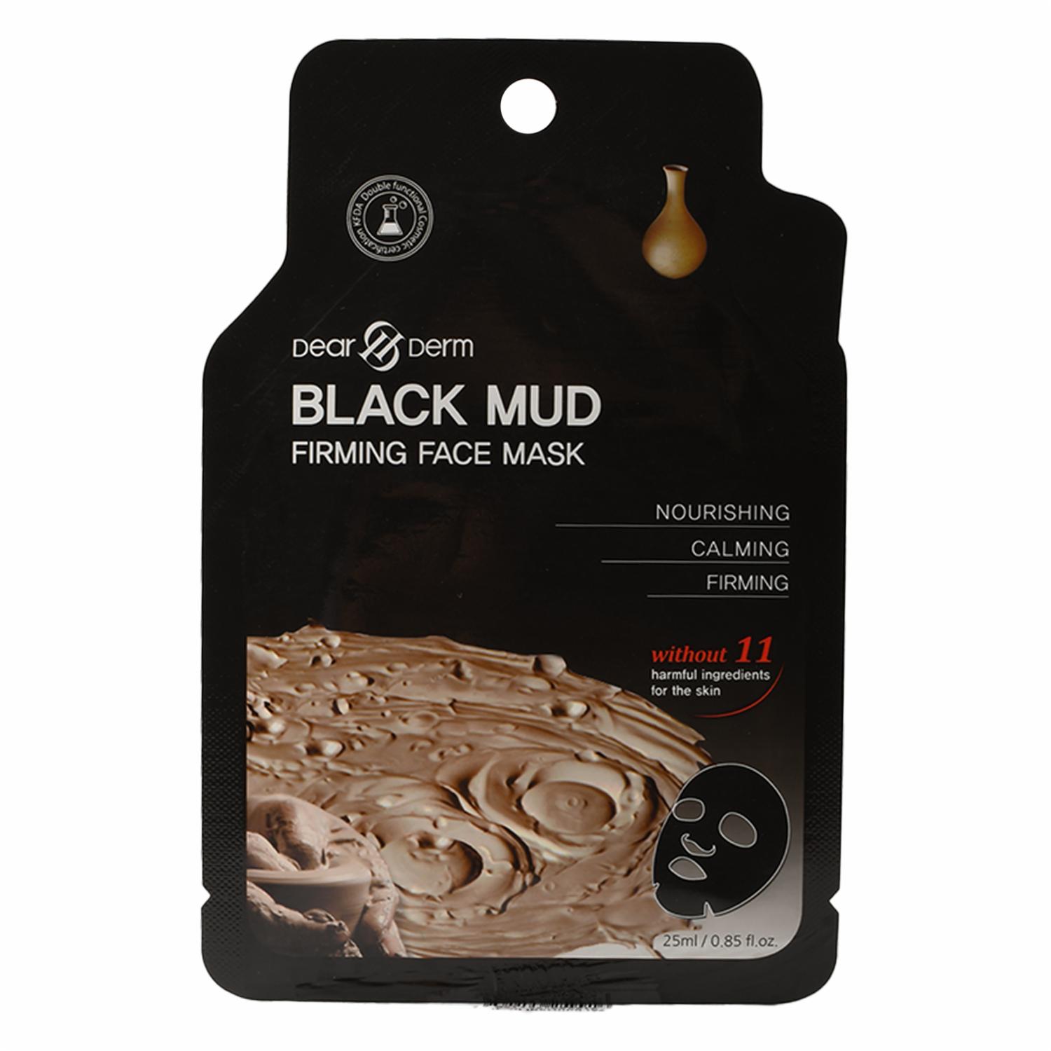 Mascarilla Facial De Negra Mud DEAR DERM Por 25Ml / .85Fl